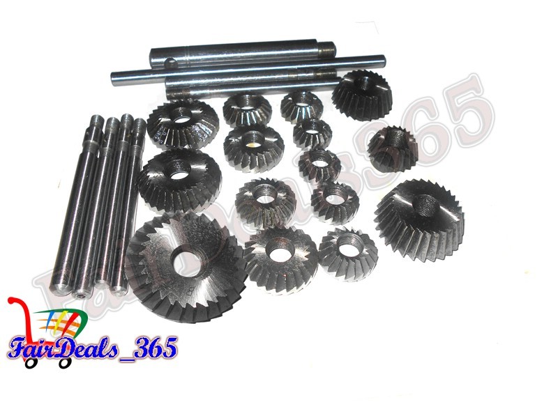 Valve Seat & Face Cutter 15 Pecs Set Automotive Industrial Tool