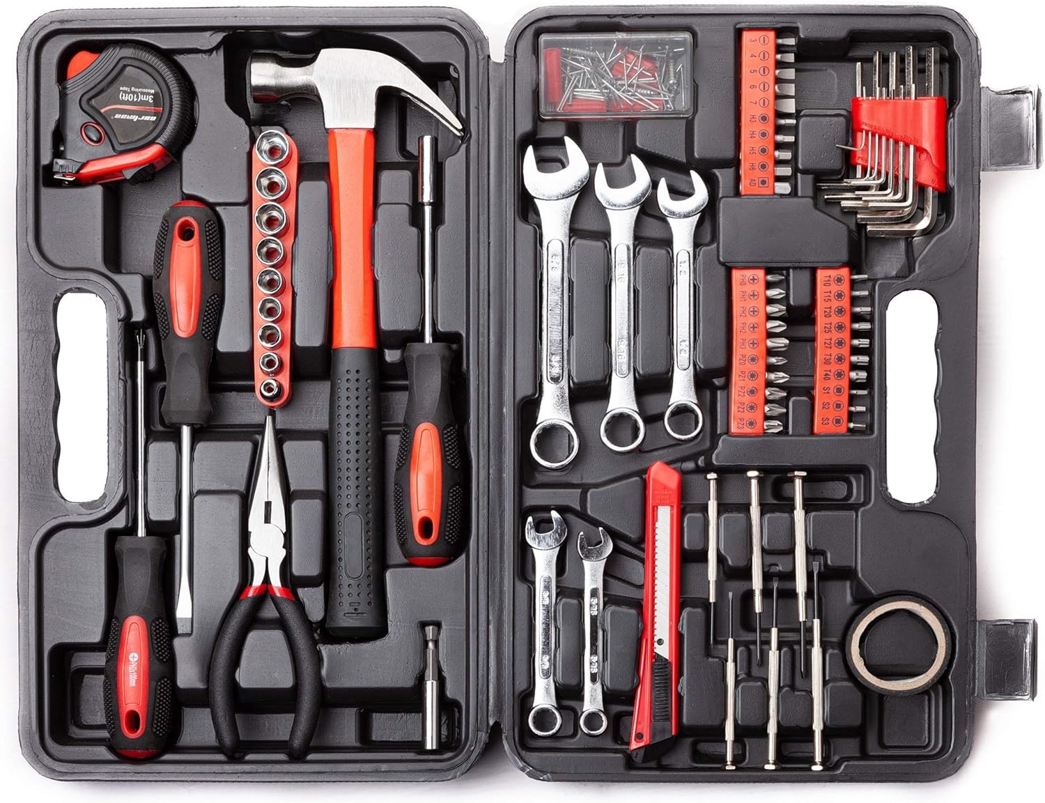 All-in-One 148 Piece Tool Kit for Car Enthusiasts and Home Improvement Projects