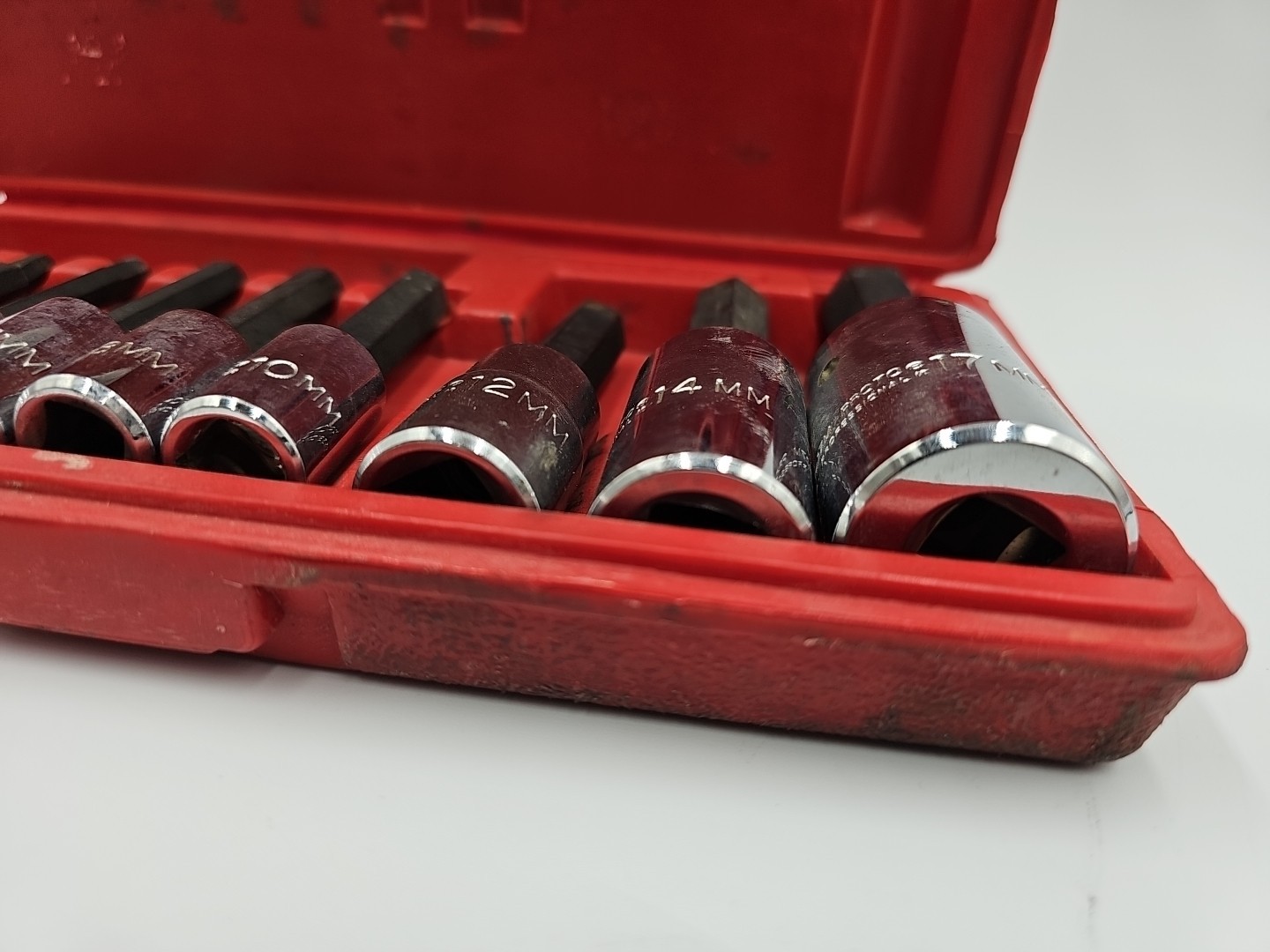 Proto Tools J4900MA Metric 10 Pc. Hex Bit Socket Set **One Missing** Please Read