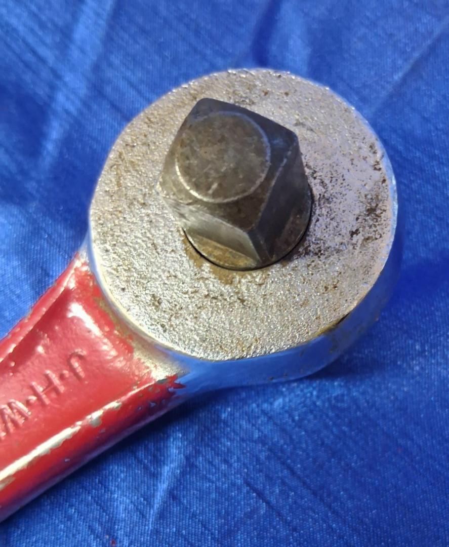 Vintage J.H. Williams S-53 Superratchet 1/2″ Drive Super Ratchet USA 15″