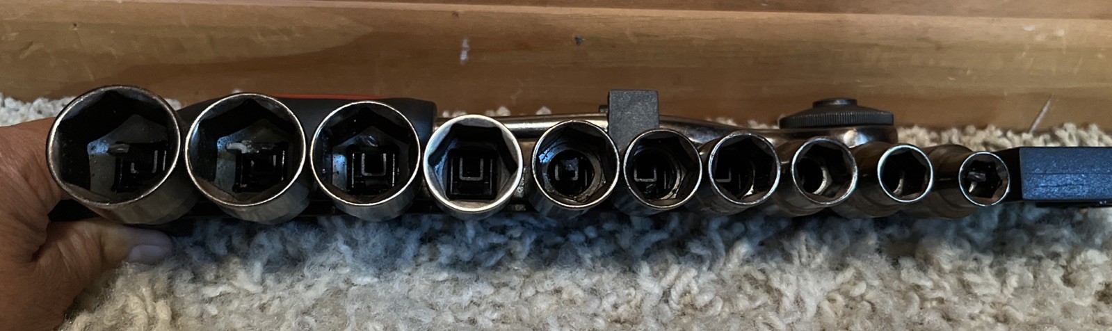 Pro Series 11 Piece 1/2” Dr SAE Socket Set 3/8-15/16”