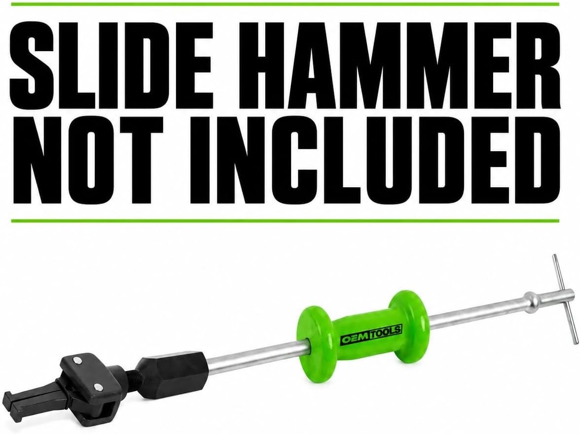 Precision 2-Jaw Pilot Bearing Puller Attachment for Slide Hammer, Fits 5/8 & 3/4
