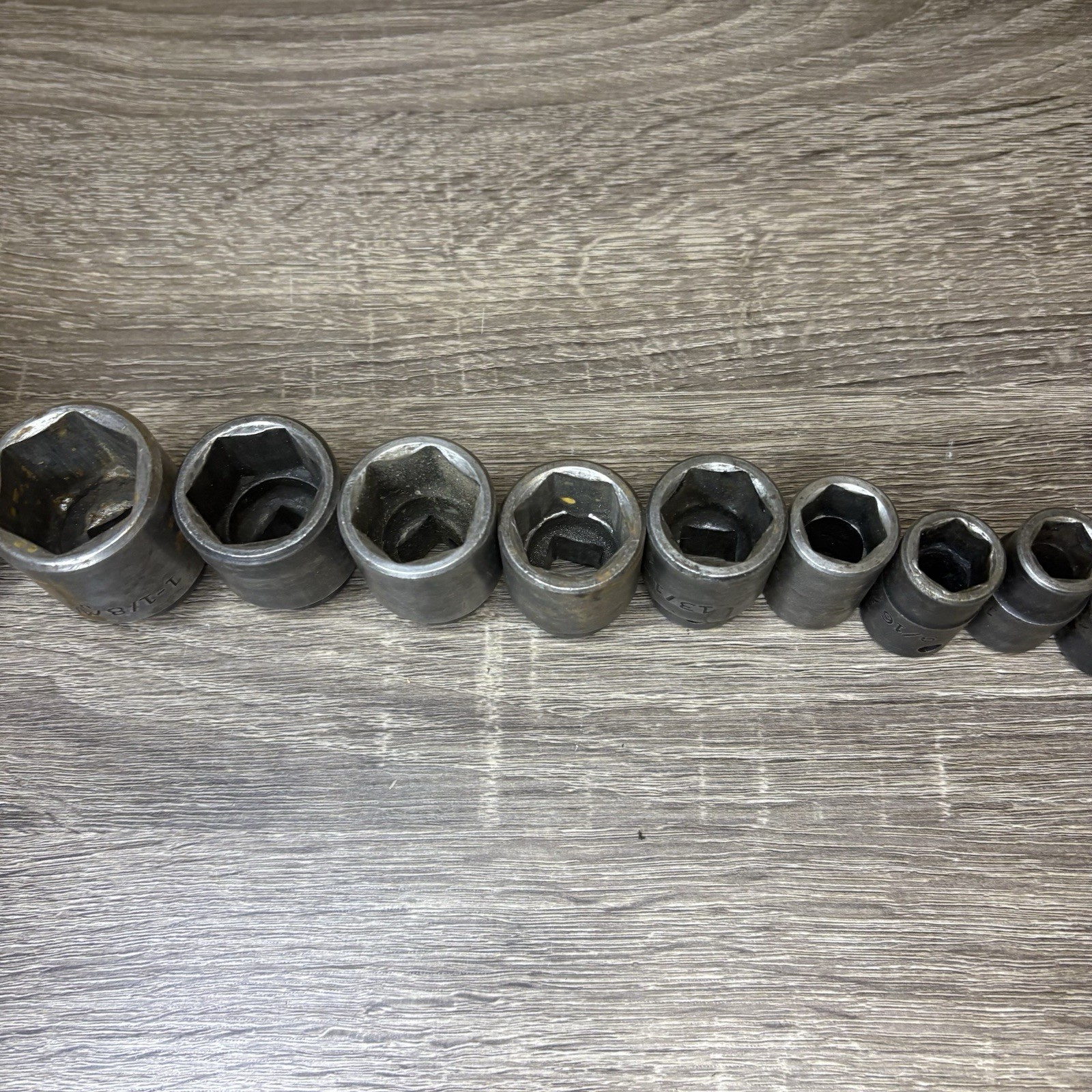 MAC Tools 1/2″ Drive SAE Impact Socket Set VP- SERIES 3/8”~1-1/8” 3/4” Dr 1-1/2”