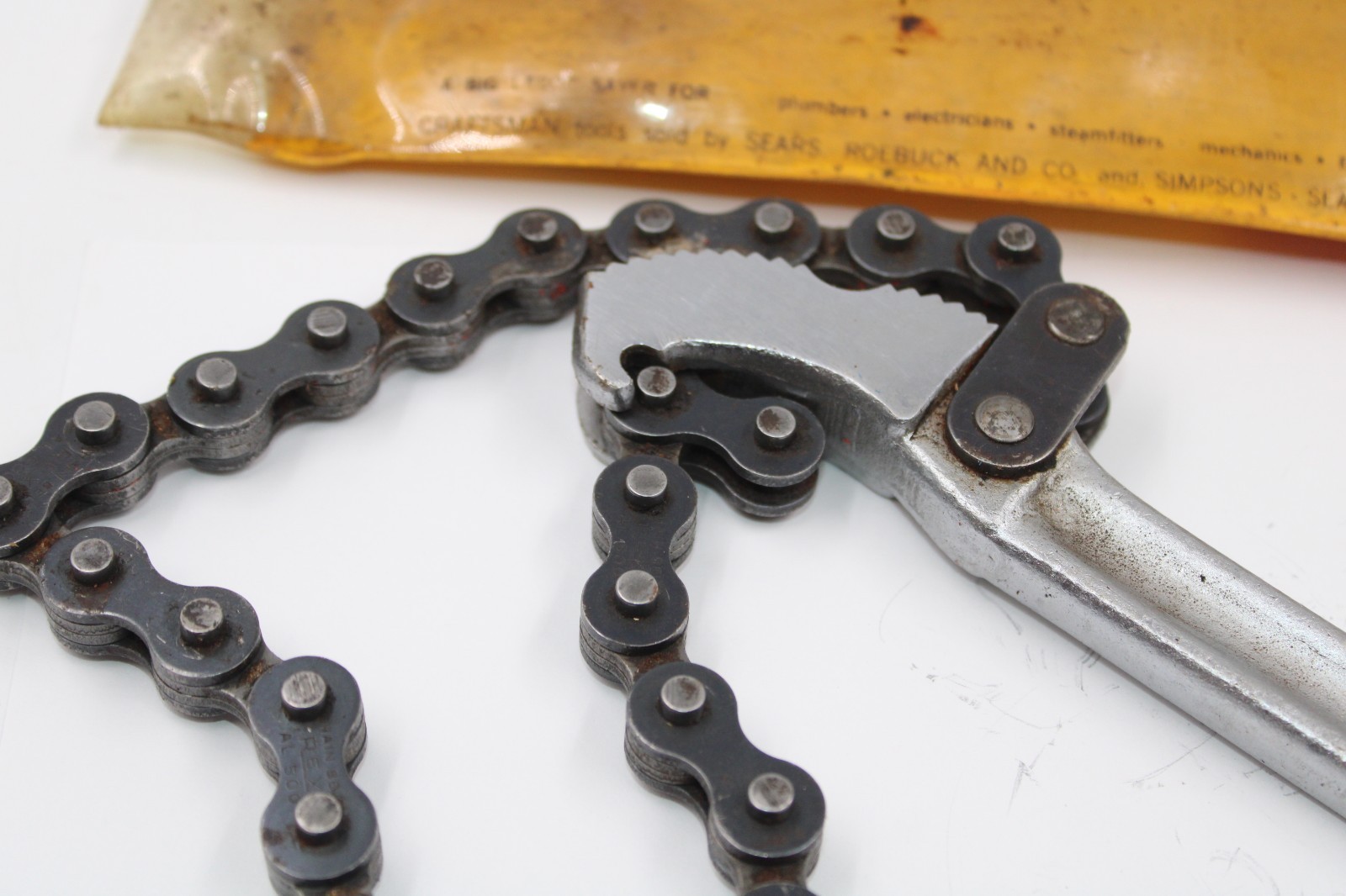 Craftsman Reversible Ratcheting Chain Wrench No. 55712