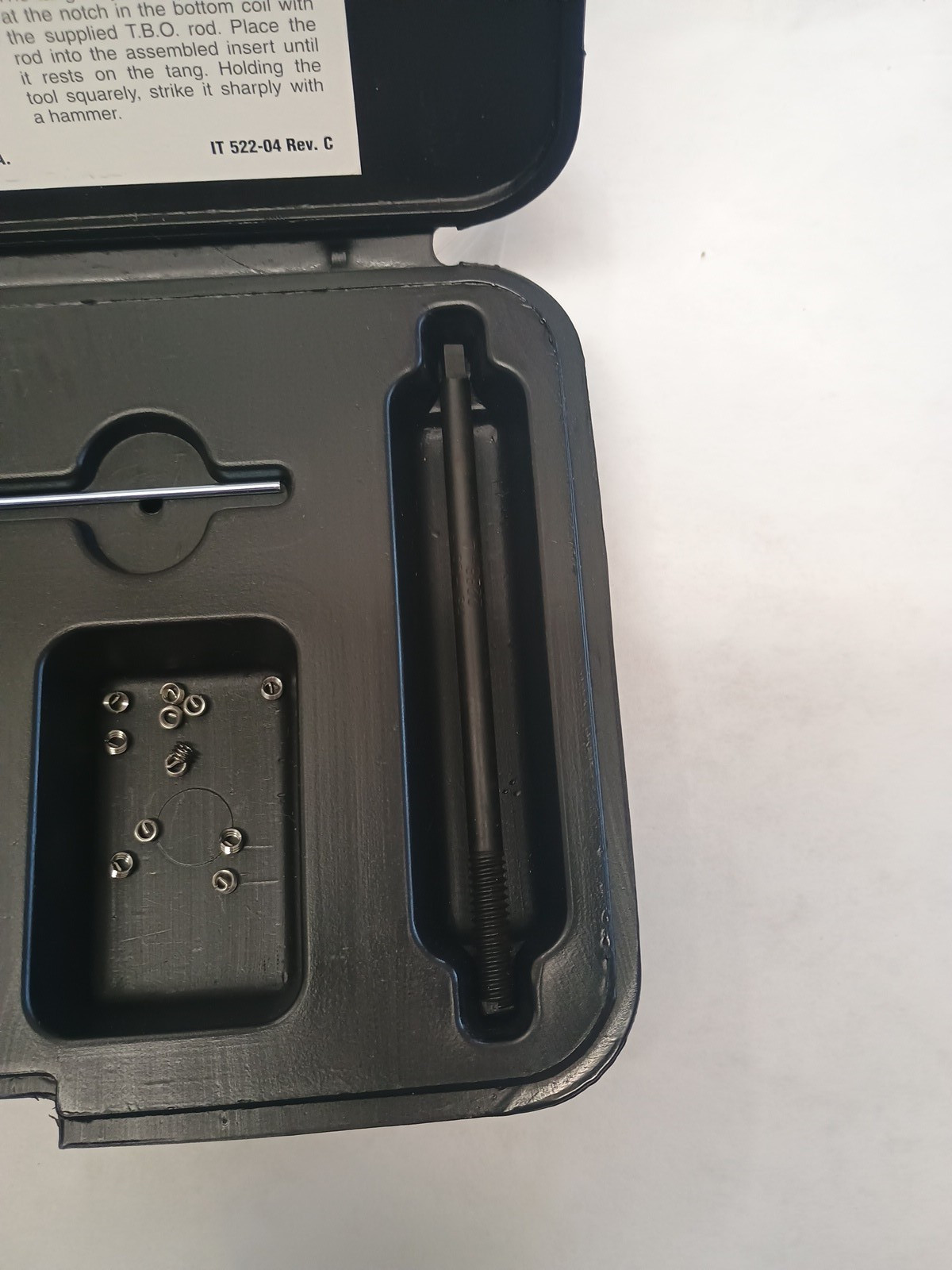 Helicoil Set 5401-04 4-40 Missing some heli-coils see pictures
