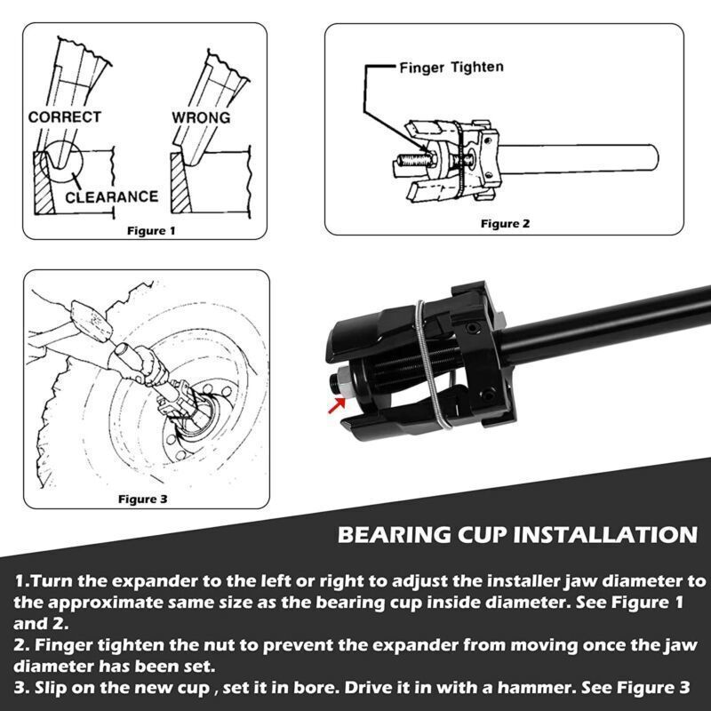 7180 Universal Bearing Cup Installer for 3-5/8″ to 6-1/2″ OD Bearing Cups