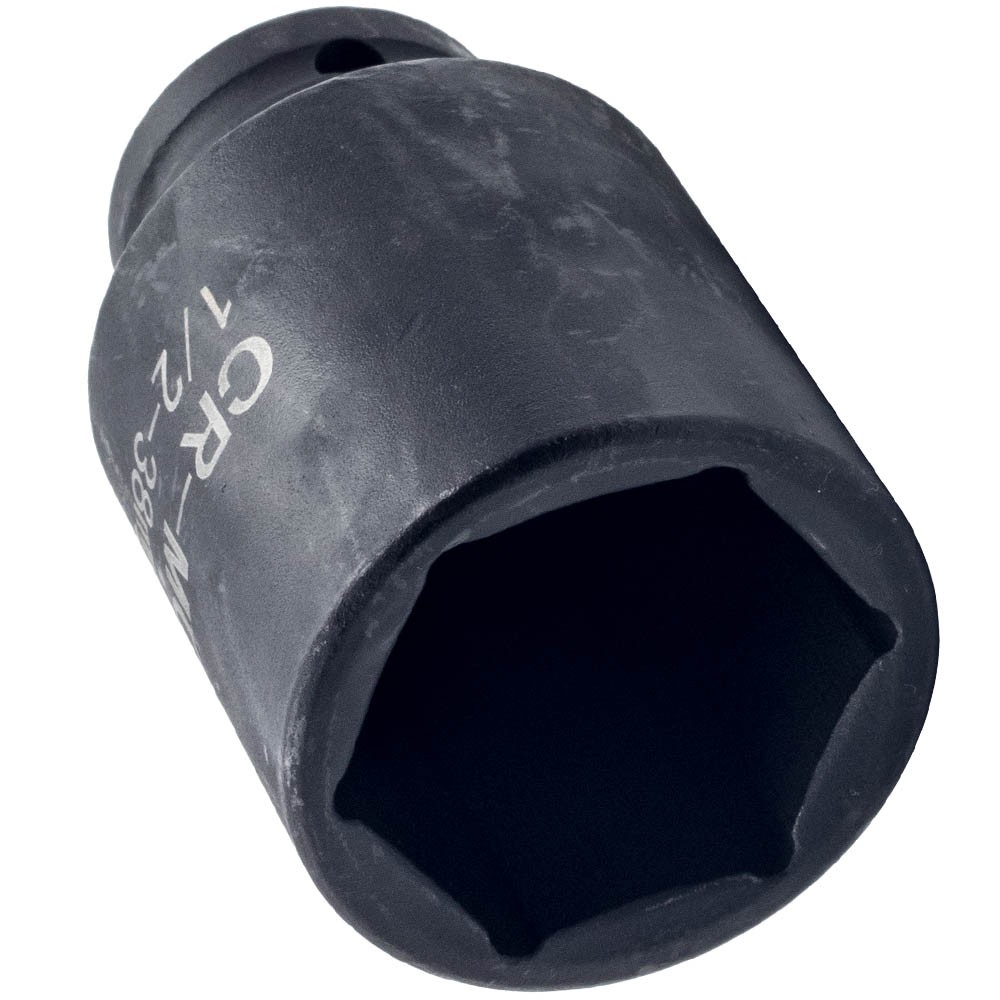 5x 1/2» Drive 6 POINT Deep Spindle Axle Nut Socket Kit 33 34 35 36 38mm