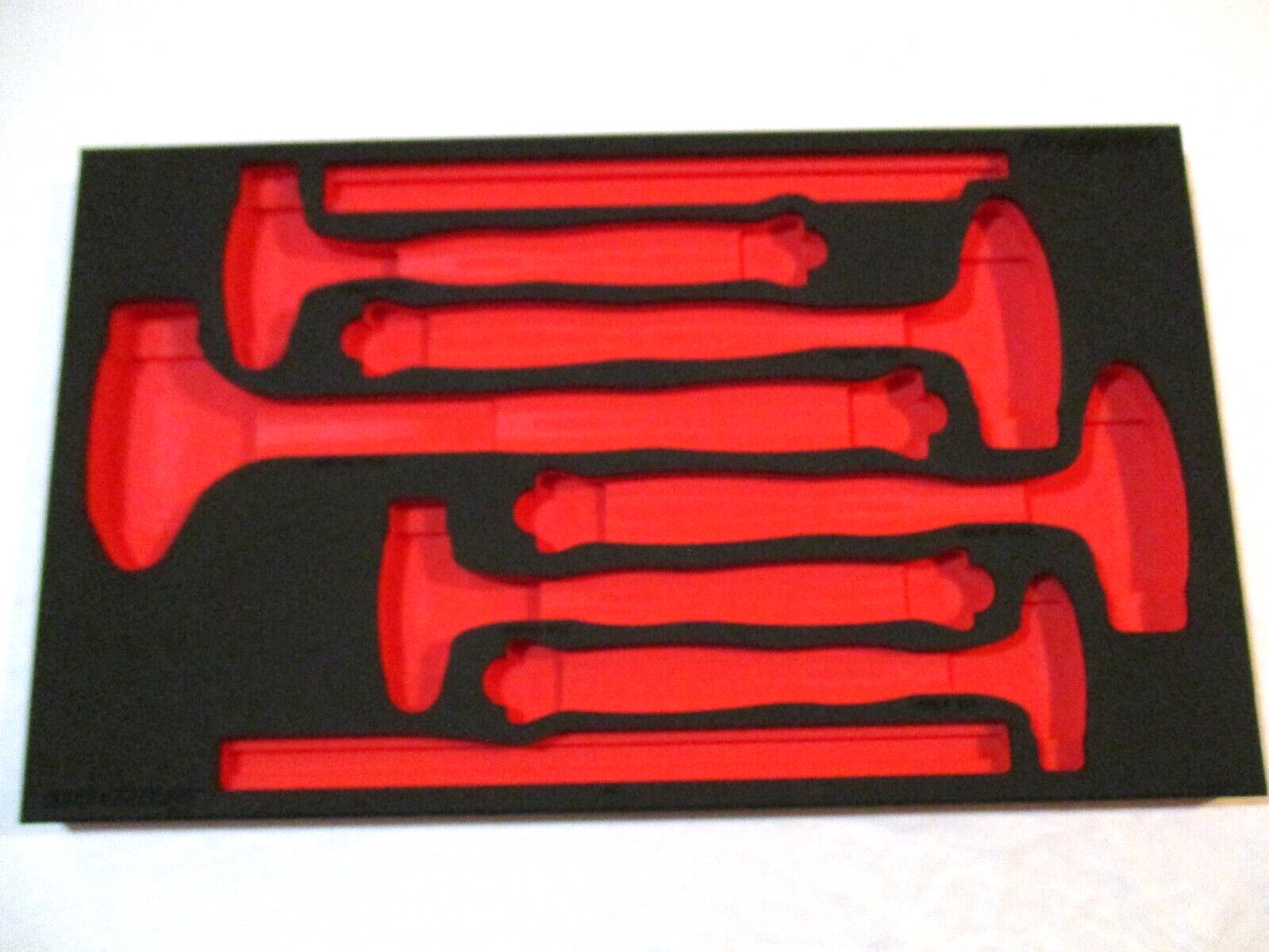 New Snap-on™ Foam Tray Ball Peen Dead Blow Hammer Set HBBD6FR 8 16 24 32 40 56oz
