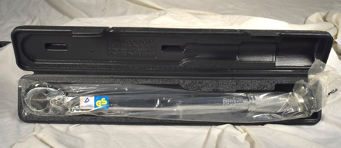 GO/ON Torque Wrench / New / 1/2 inch / Made for Zeus GMBH / German