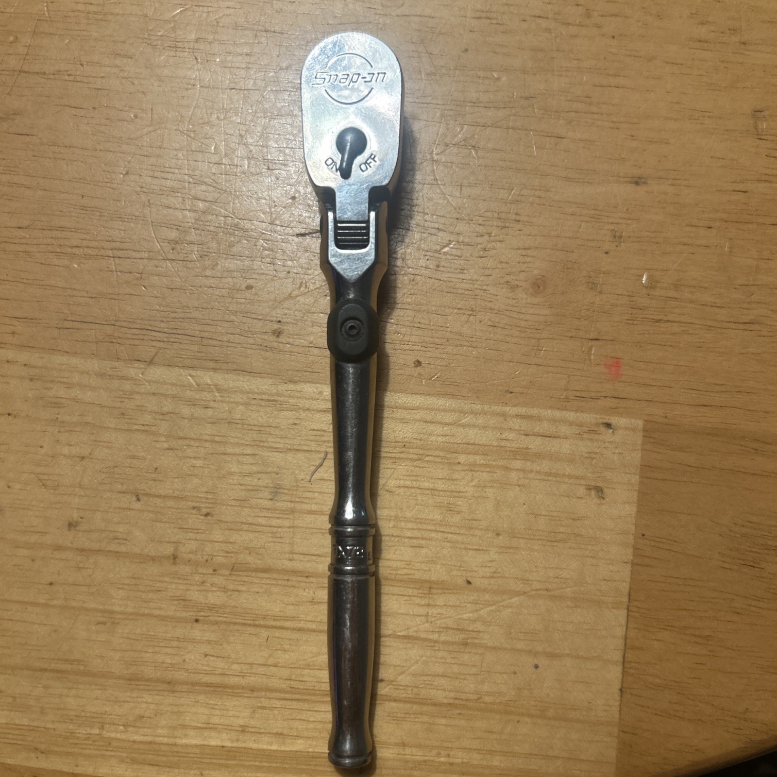 Snap On tx72 1/4”drive dual 80 standard handle locking flex head ratchet