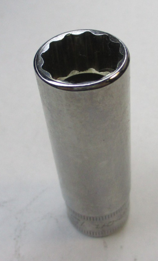 Snap on SFM15 3/8″ Drive 12 Point Metric 15mm Deep Chrome Socket USA New