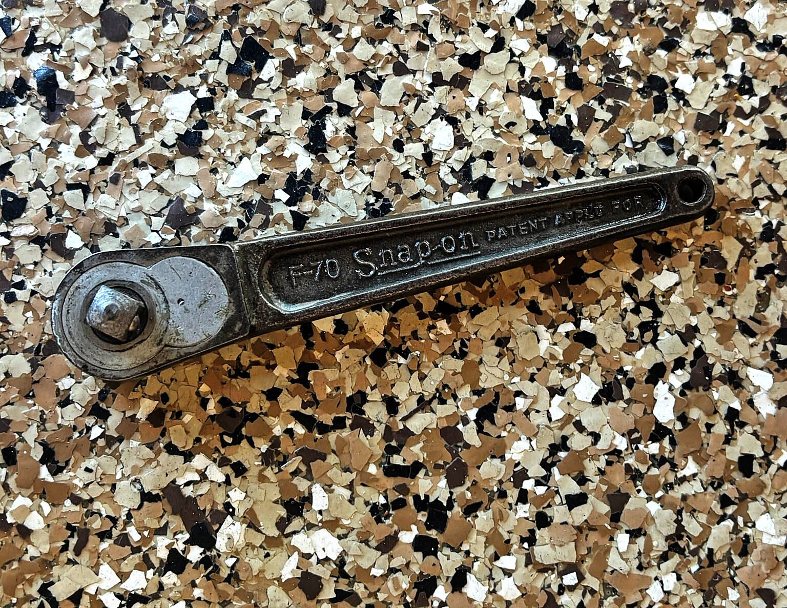 F 70 vintage snap on ratchet tool