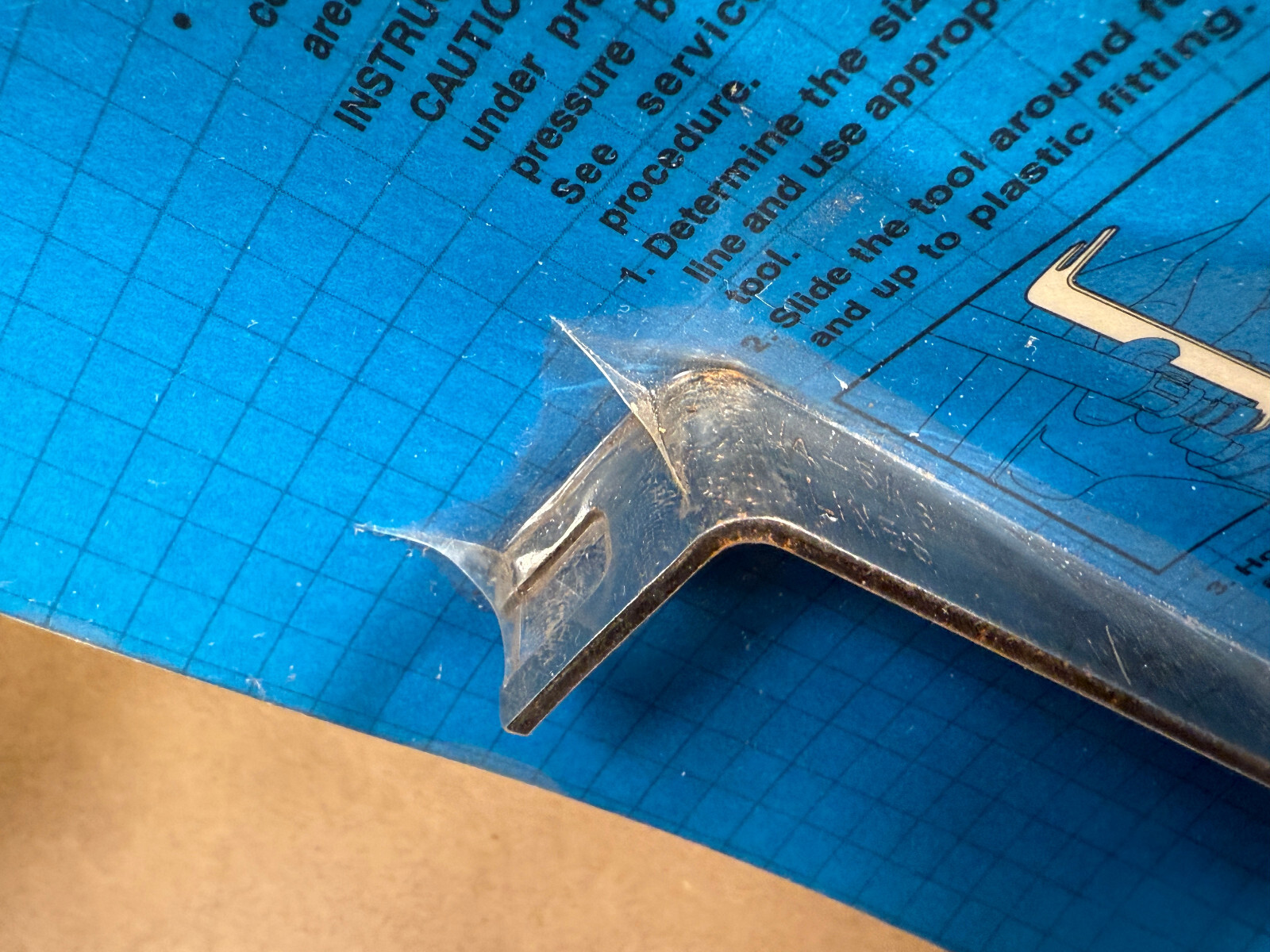 NOS in Package – Thexton 434 Chrysler Fuel Line Release Tool – FREE SHIPPING