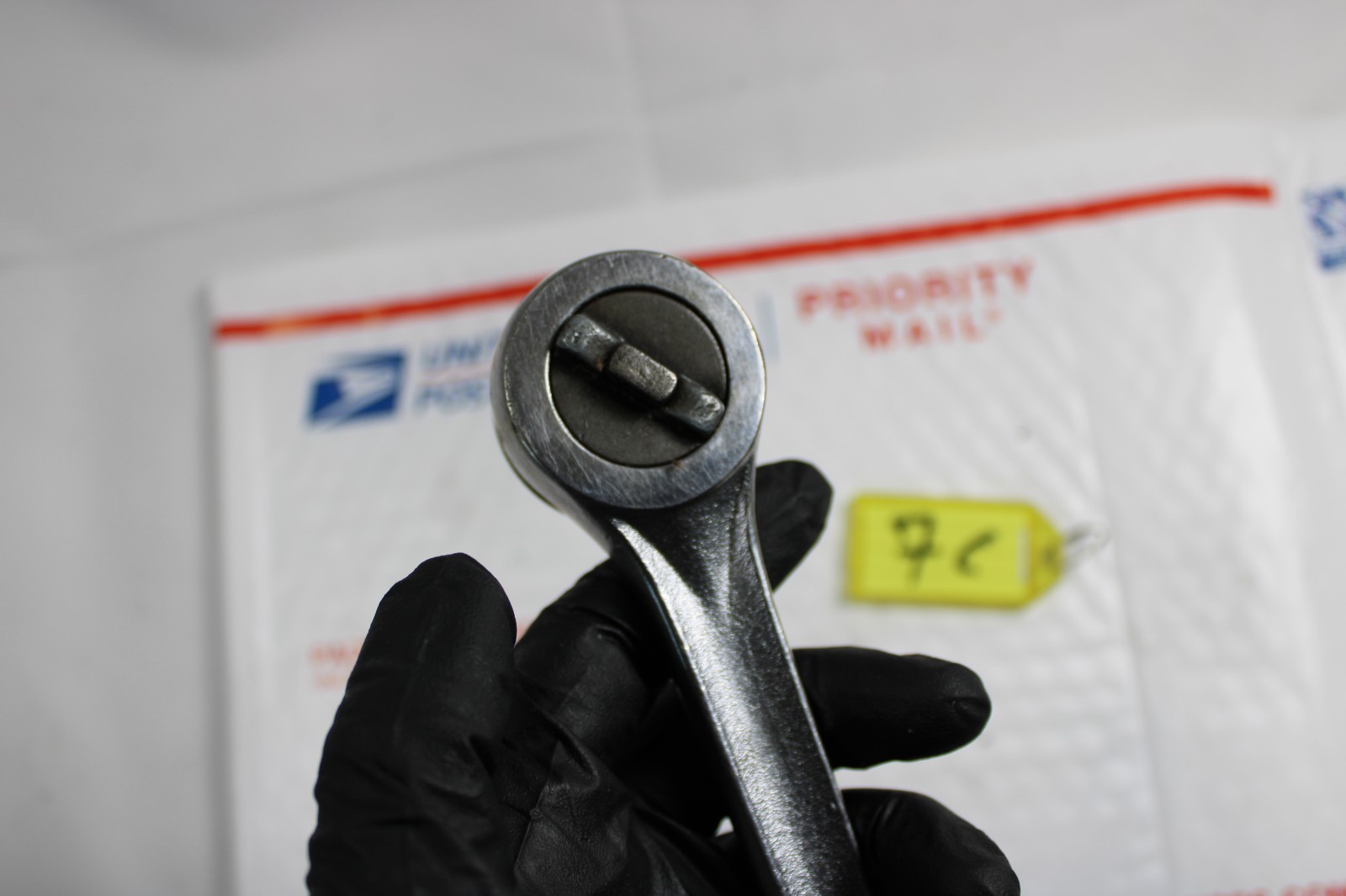 Craftsman 1/2″ Drive Ratchet Thumb Wheel 44978 «V» Series Patent 1971 Stamp VTG