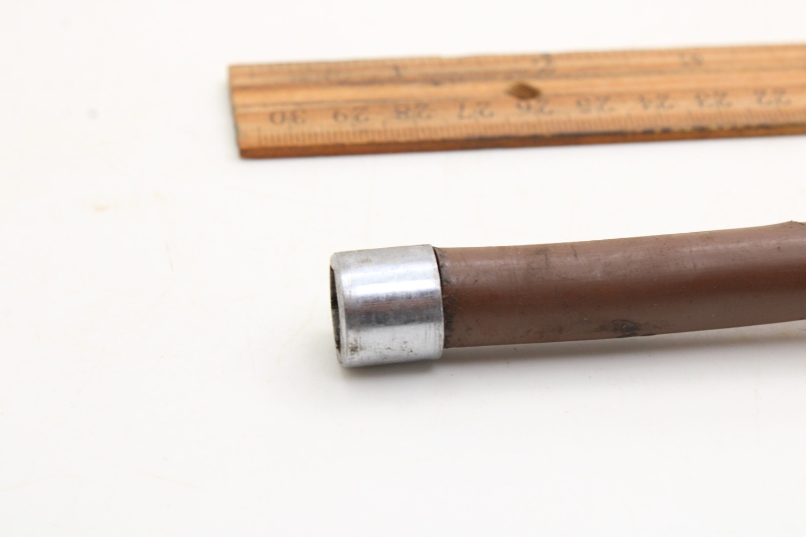 Snap-on ND 114 7/16″ 3″ Shank Brown Insulated Amber Handle Nut Driver USA