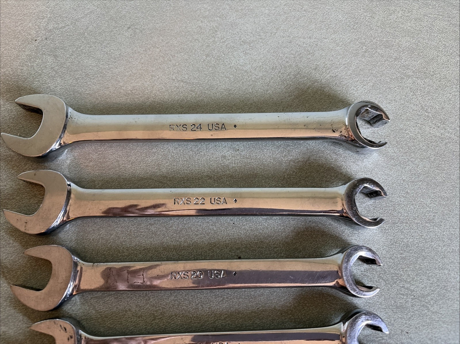 Snap On Tools Line Wrench 7 Piece Set SAE 5/16-3/4