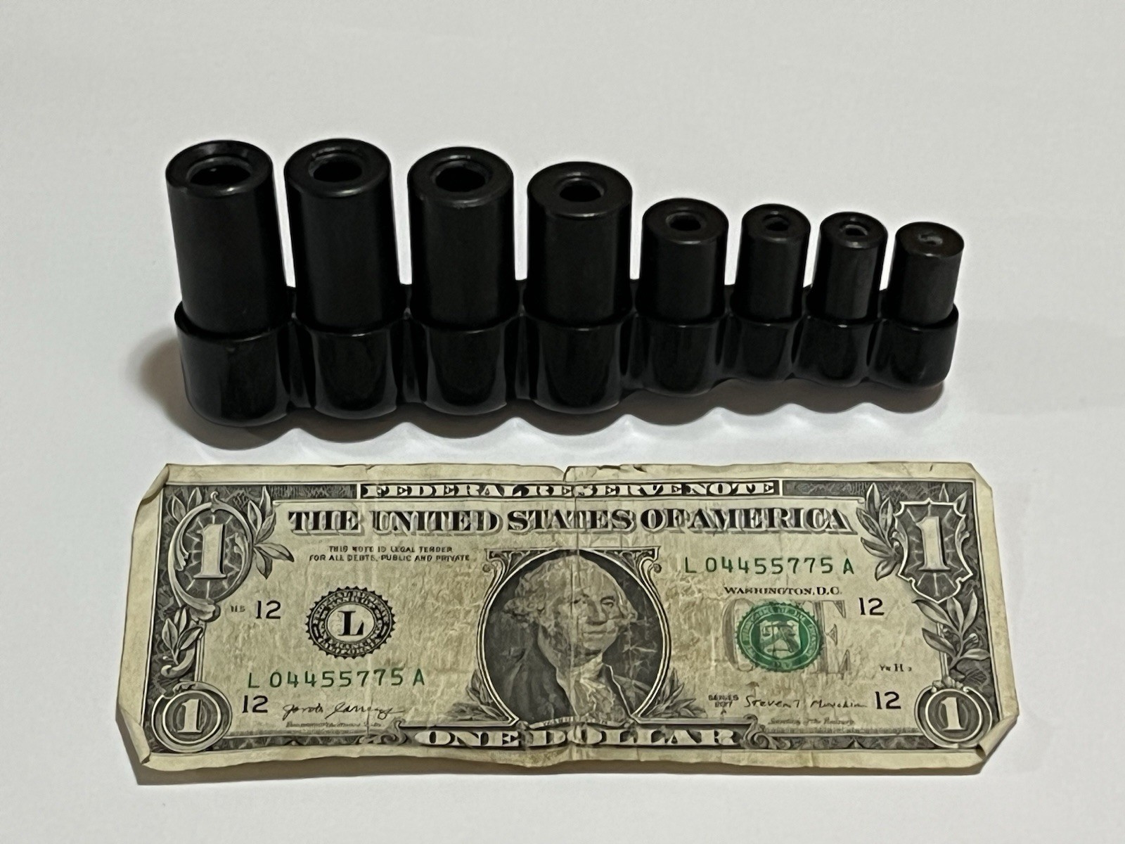 Lisle Tools 70500 Tap Socket Set 8 pc #1 – #8 with Holder Made in USA NOS