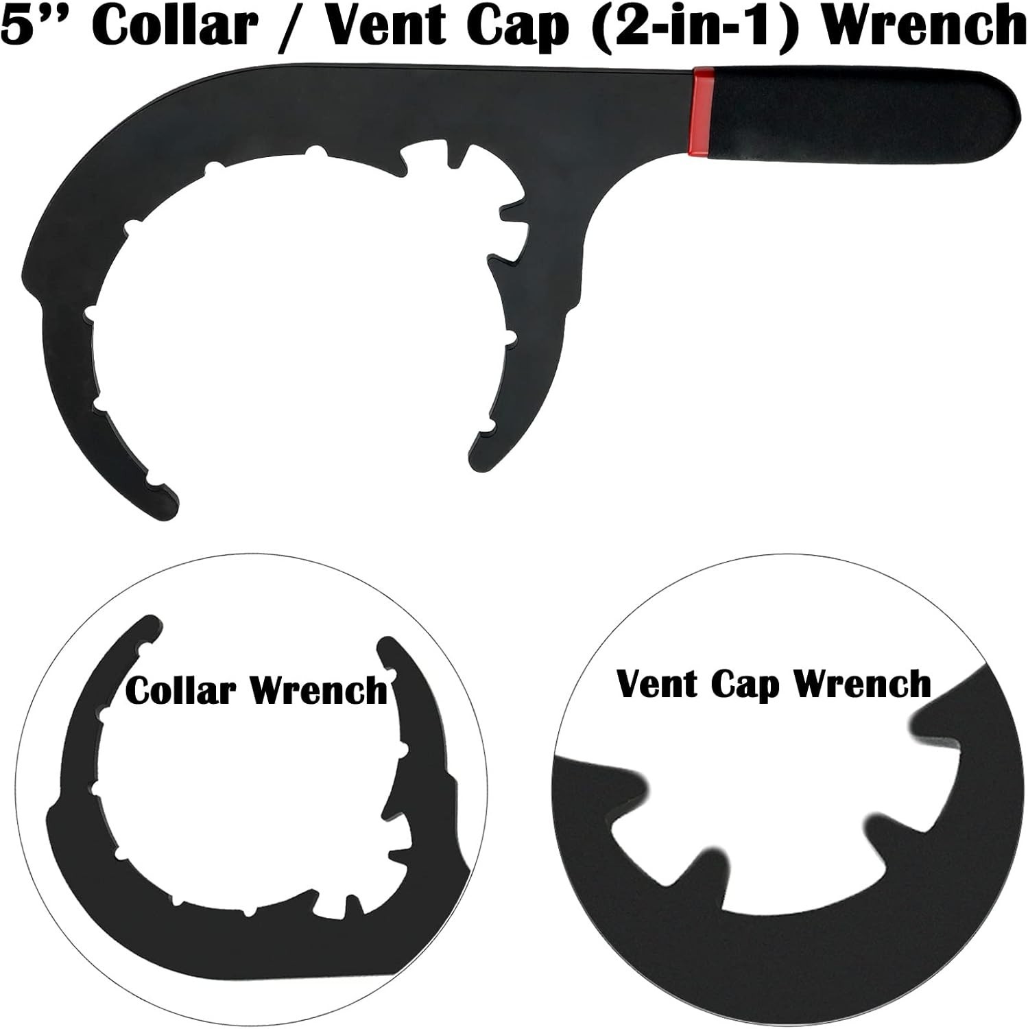 Heavy-Duty Fuel Filter Wrench with Non-Slip Grip – Fits Various Diesel Engines