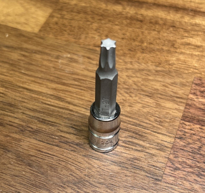 Kobalt 1/4″ Drive Standard & Tamper Torx Driver Sockets PICK YOUR SIZE Star Bit