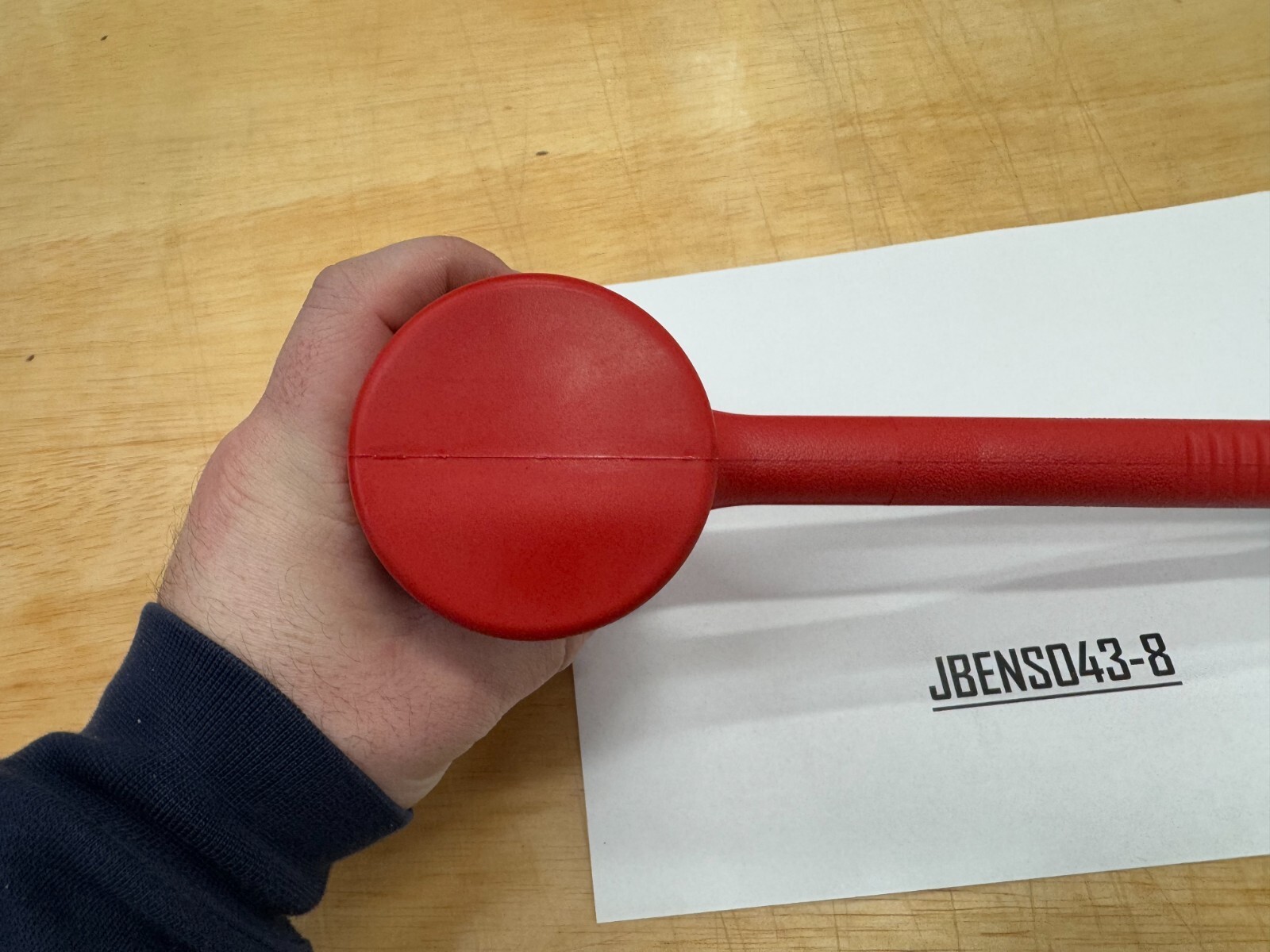 Snap-on Tools USA NEW RED 56oz / 1550g Soft Face Dead Blow Hammer HBFE56