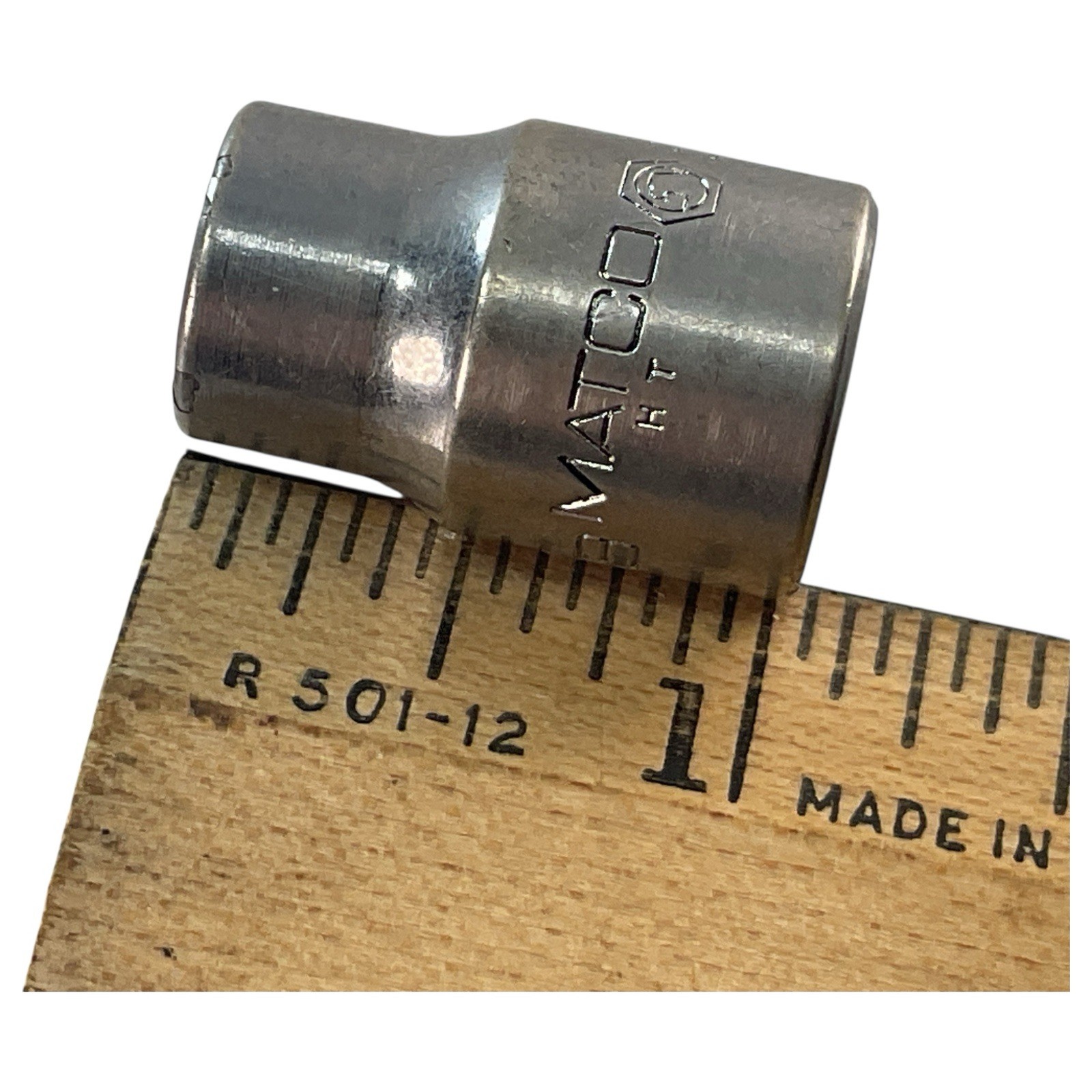 Matco Tools B126 3/8″ Chrome Socket 3/8″ Drive 6 Pt SAE Mechanic Tool USA Made