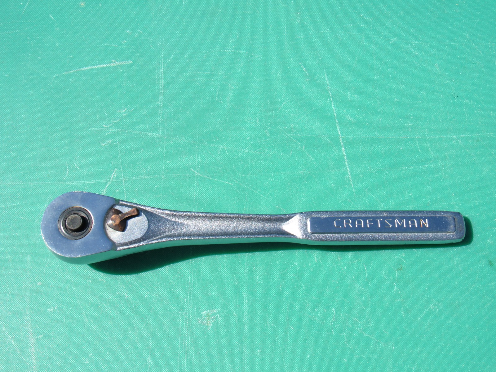 CRAFSMAN 1/2″ DRIVE QUICK RELEASE RATCHET USA VJ-44809 NICE USED