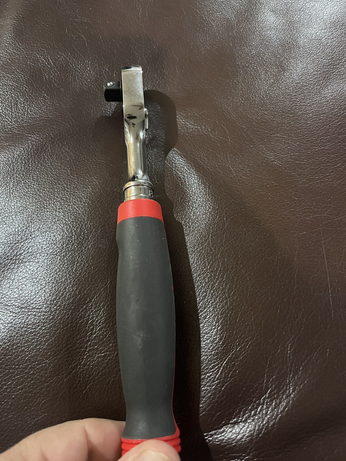 Snap On Tools New 2023 FH100 3/8″ 100 Tooth Low Profile Head Soft Grip Ratchet