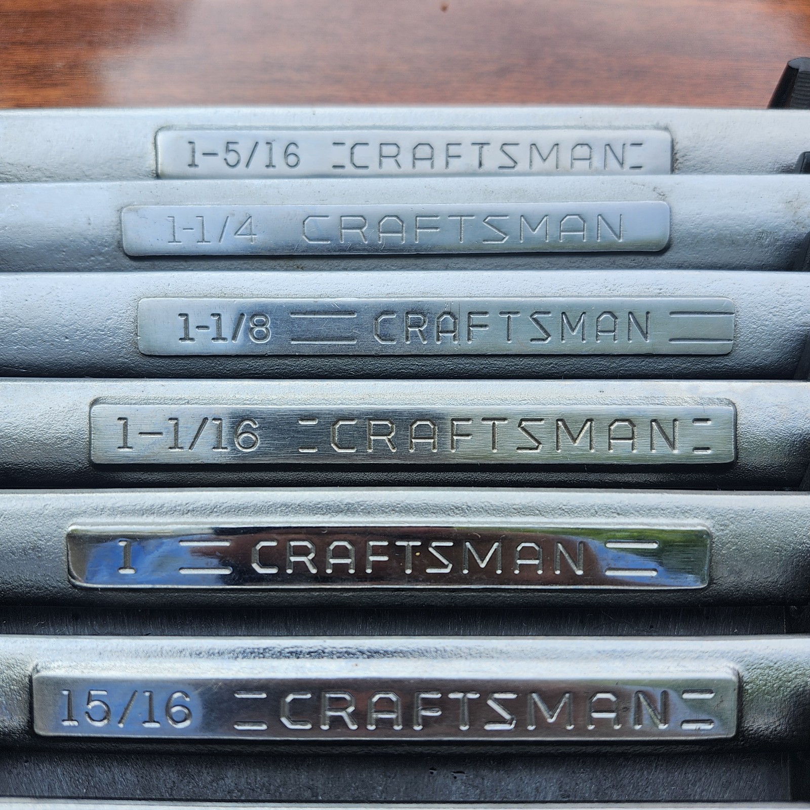 Craftsman SAE Combination Wrench Set USA 12 Point 1/4″ – 1-5/16″ 18 Tools Used