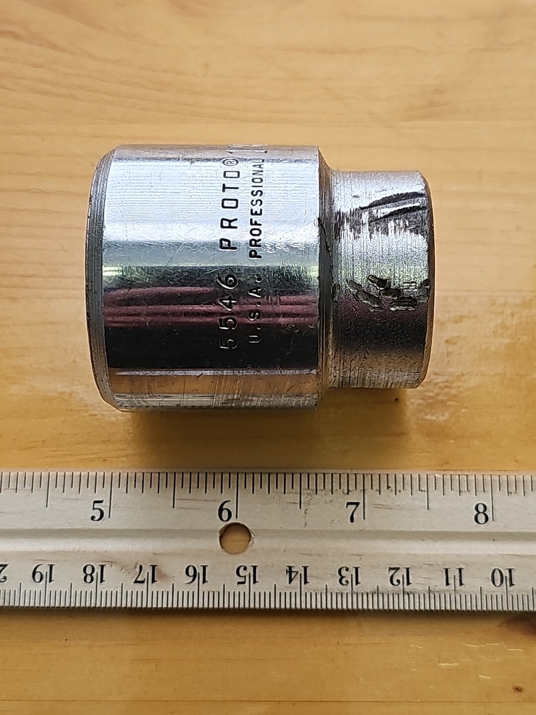 Proto Tools Professional Chrome Socket 5546 1-7/16” 3/4″ Drive 12 Point USA