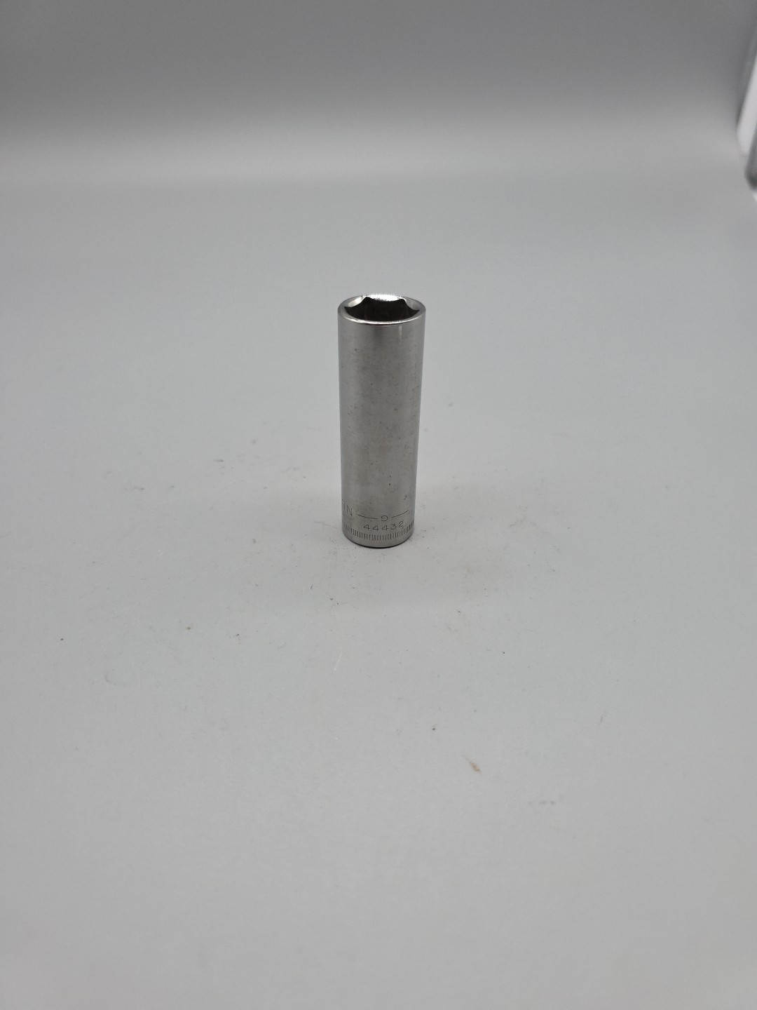 Craftsman Tools 15mm 6 Point Deep Chrome Socket 3/8″ Drive G-44432 USA
