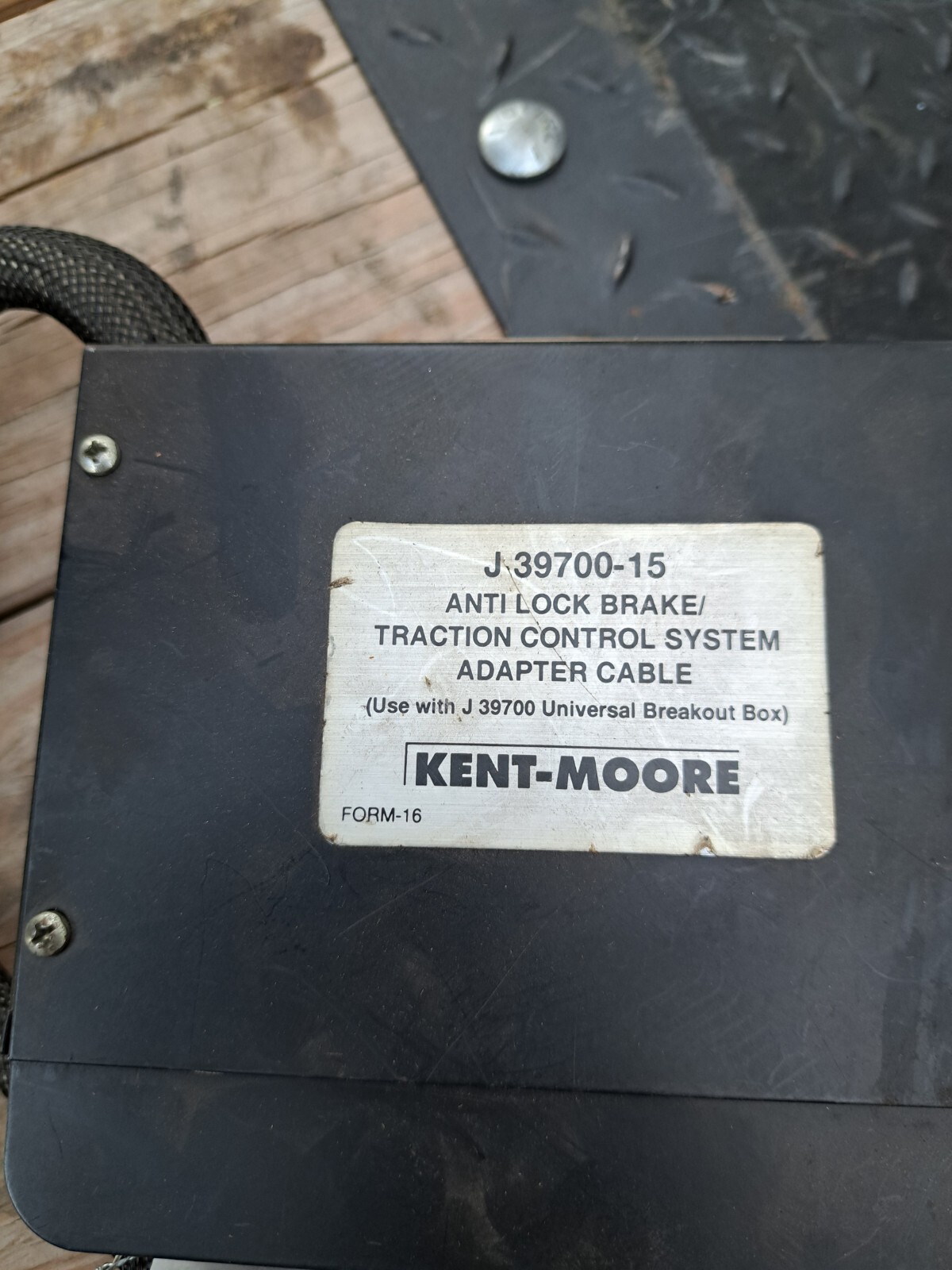 KENT-MOORE J-39700-15 ANTI-LOCK BRACK TRACTION CONTROL SYSTEM ADAPTER CABLE