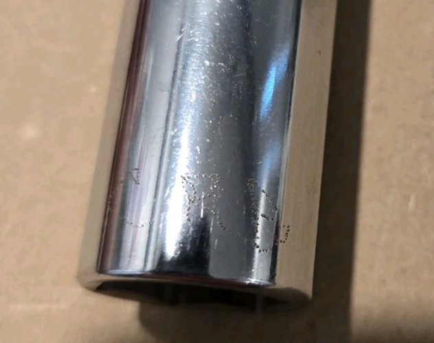 Snap On 3/8″ Drive 17MM 6PT Metric Deep Chrome Socket USA SFSM17