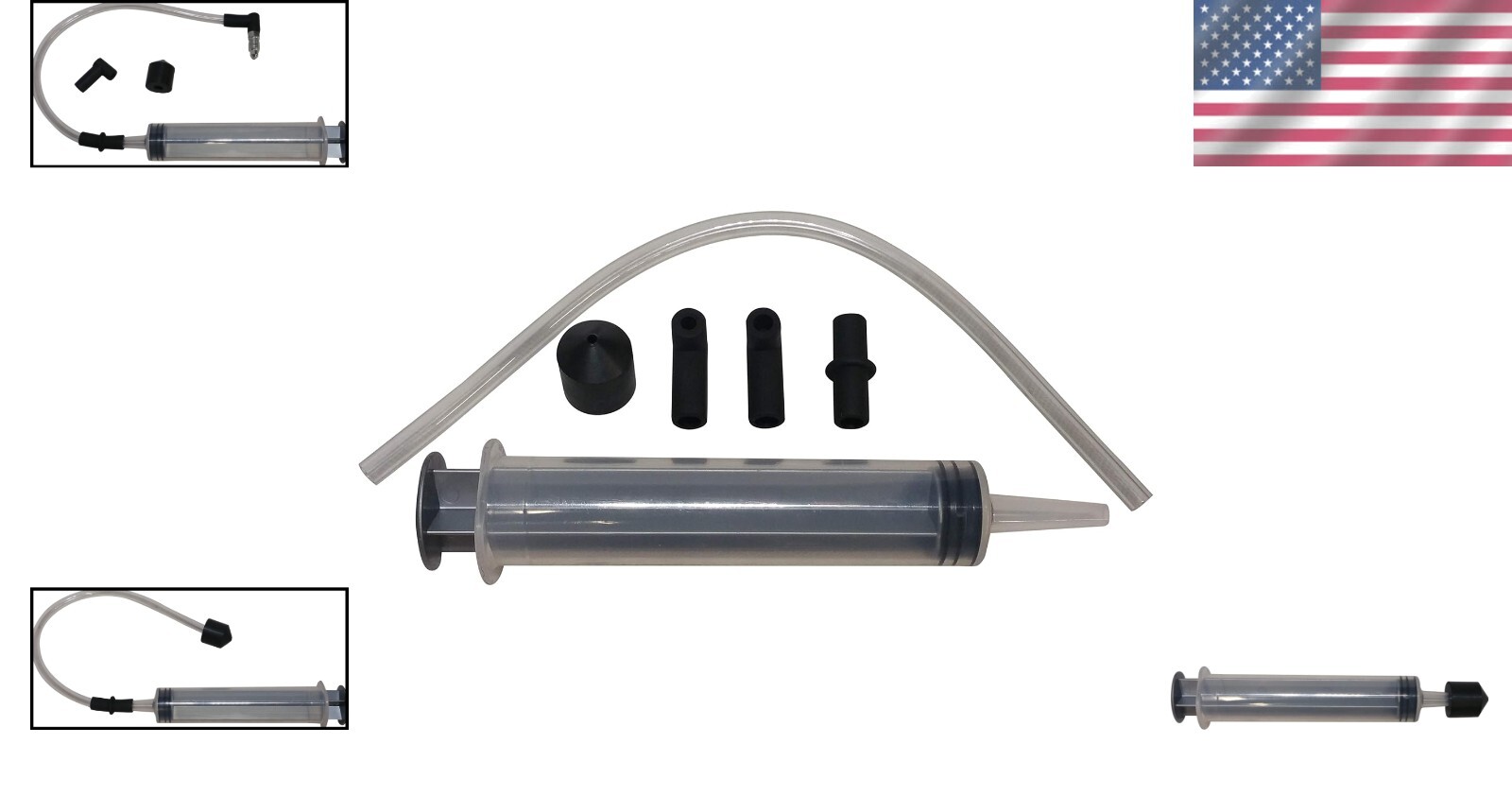 Compact Do All Vacuum Brake Bleeder Kit – Quick Fluid Replacement Tool