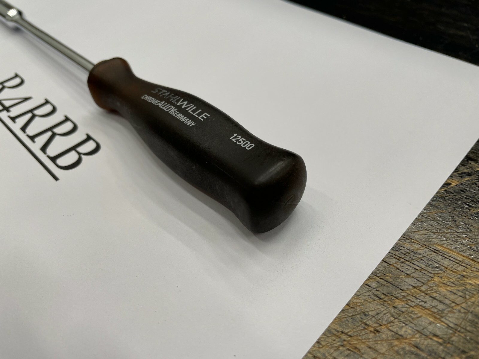 Stahlwille Tools GERMANY BROWN 9/32″ SAE 6 Point Hex Nut Driver 12500