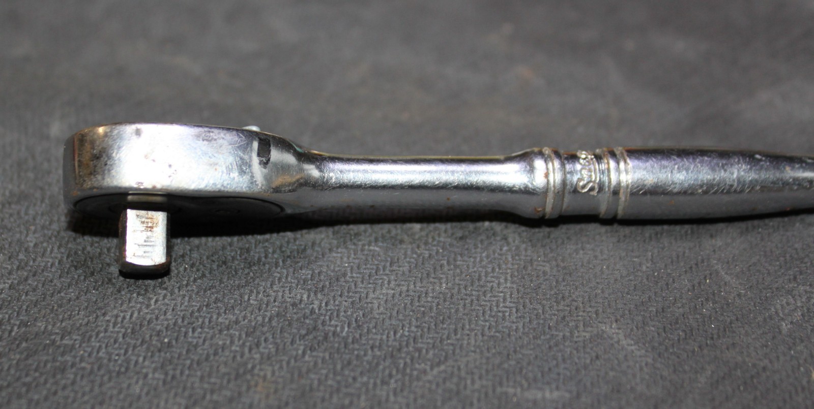 SNAP ON TM70B 1/4″ DRIVE STUBBY RATCHET4.25″ LONG CHROME USA