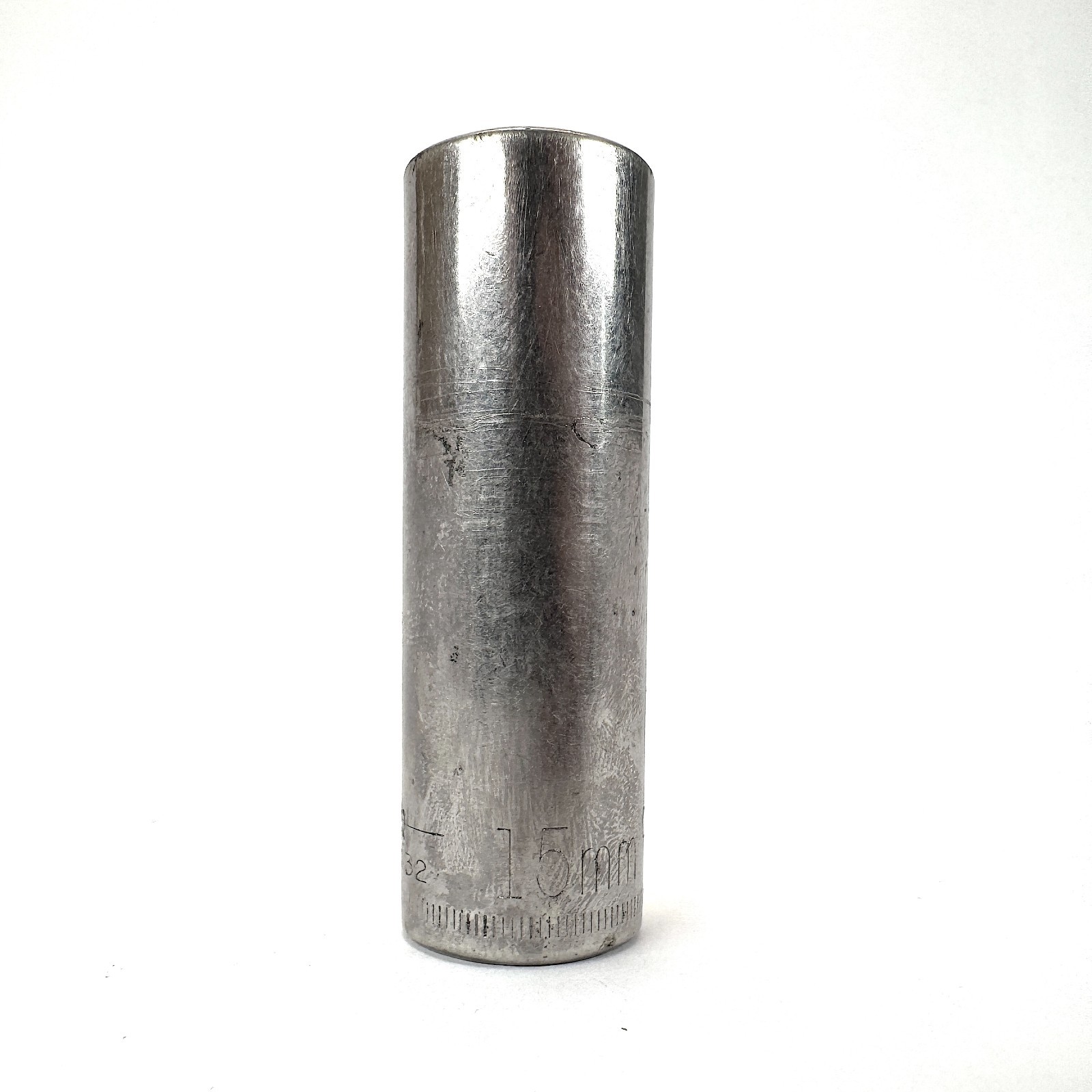 Craftsman USA 15mm 3/8″ Drive 6 Point Deep Socket Inverted G2 44432 Vintage