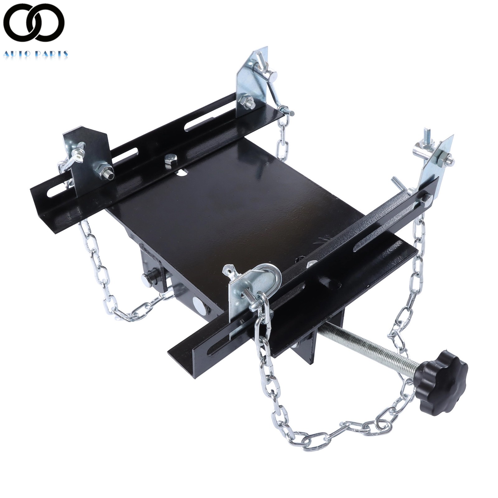 New Transmission Floor Jack Adapter For Car Truck 1100 lbs 1/2 Ton Double Chain