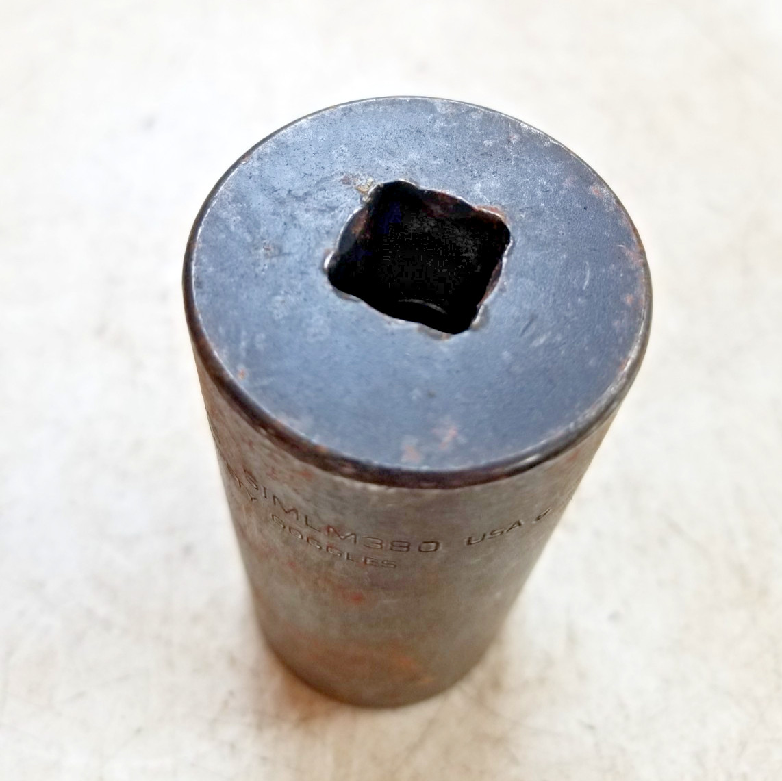 * SNAP-ON SIMLM380 1/2″ Drive 6 Point SAE 1&3/16″ Deep Impact Socket