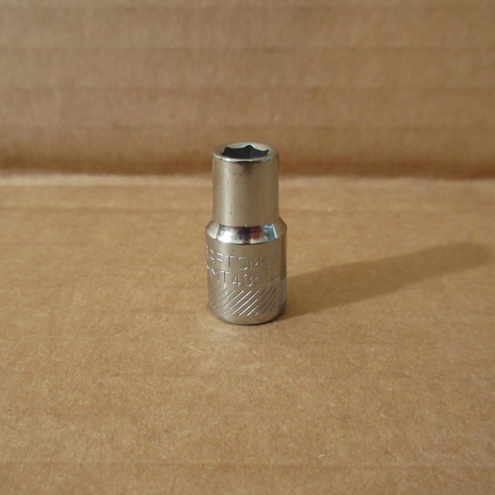 6mm CRAFTSMAN TOOLS CMMT43502 Metric MM 6-pt 1/4-in Drive Shallow Socket Ratchet