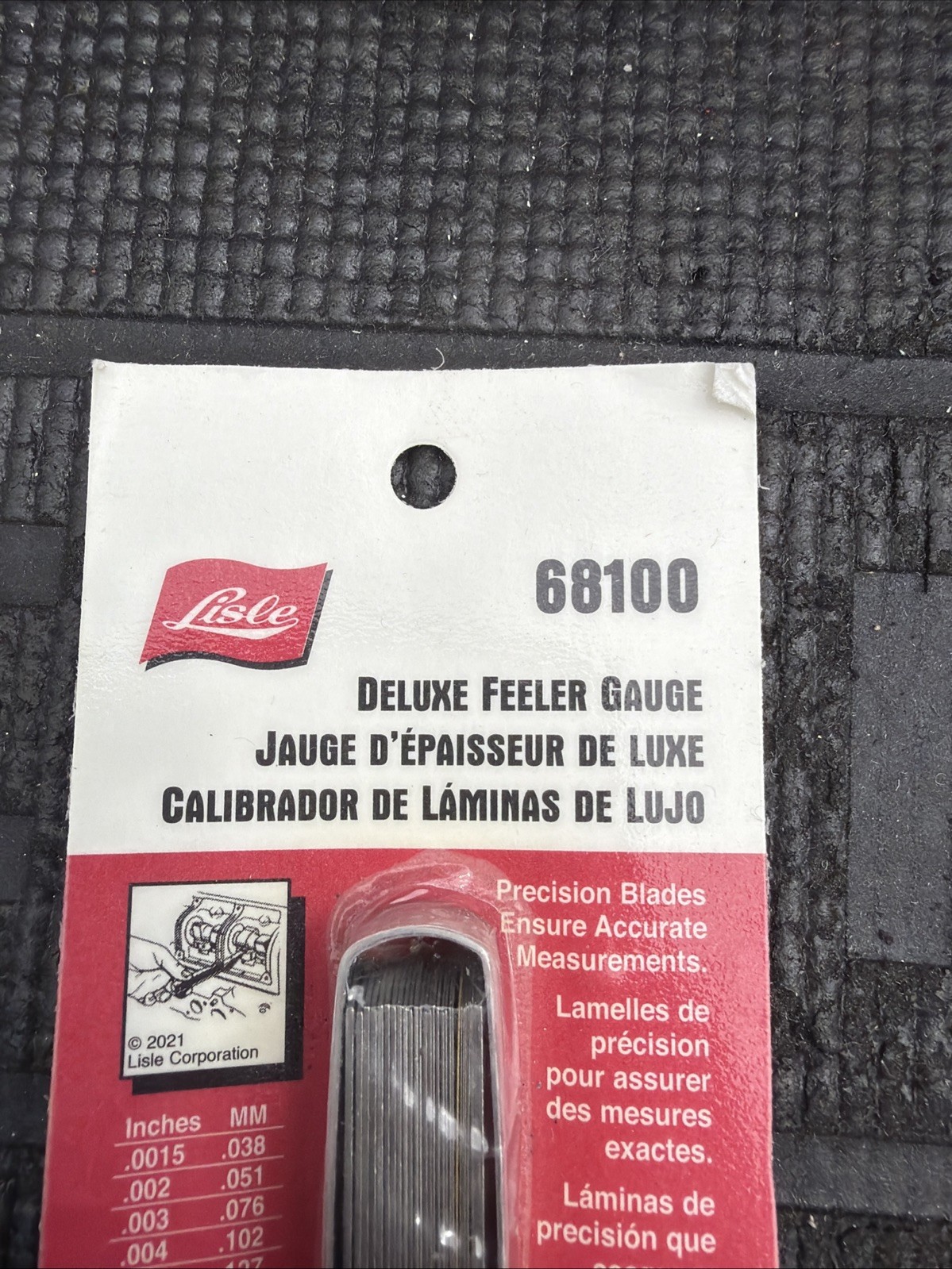 Deluxe Feeler Gauge – Lisle Tool Corporation Prt# 68100 Nos