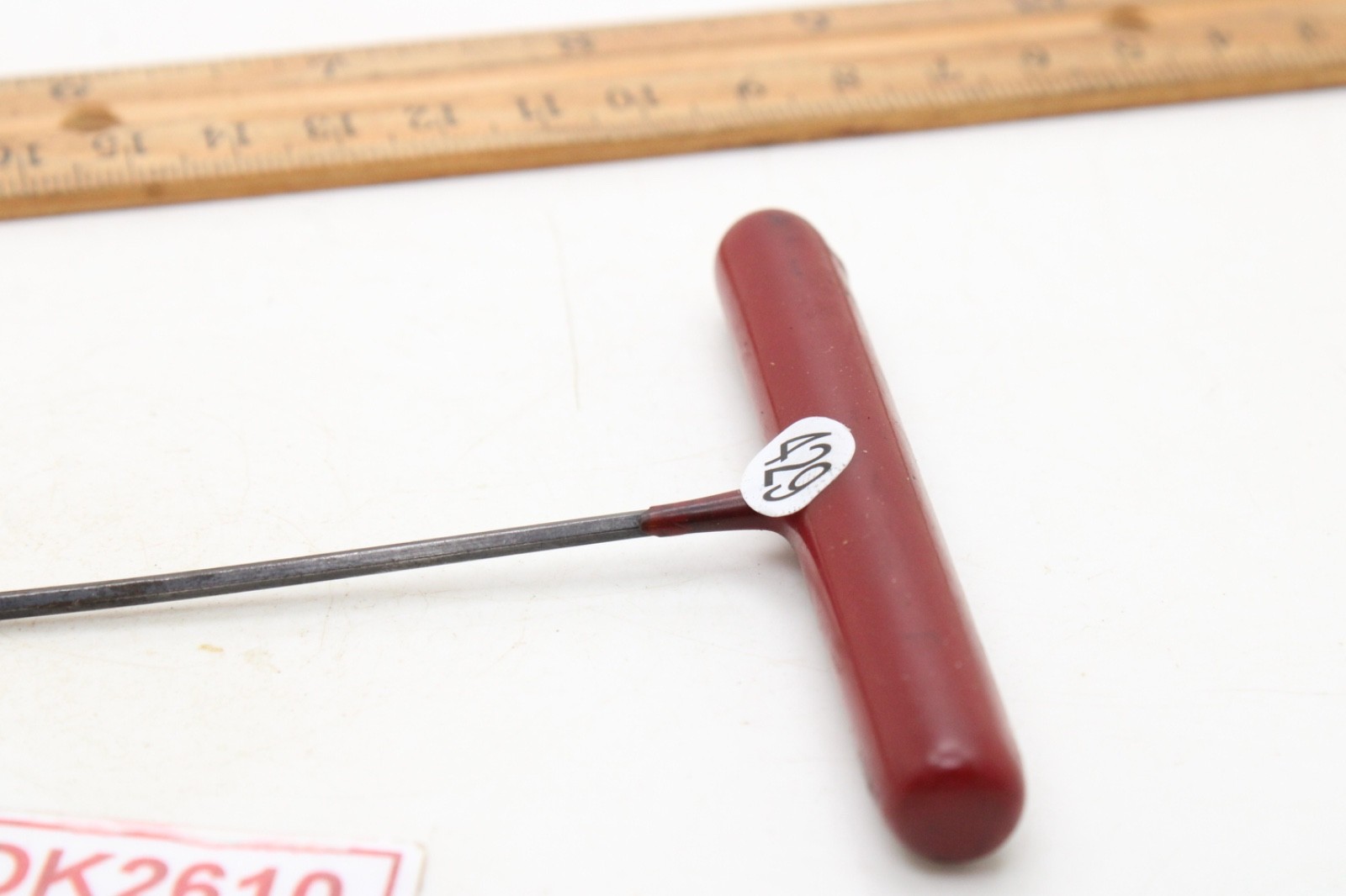 Unbranded 2mm 6 Point Metric Red Rubber Handle Hex Allen Key T Handle USA