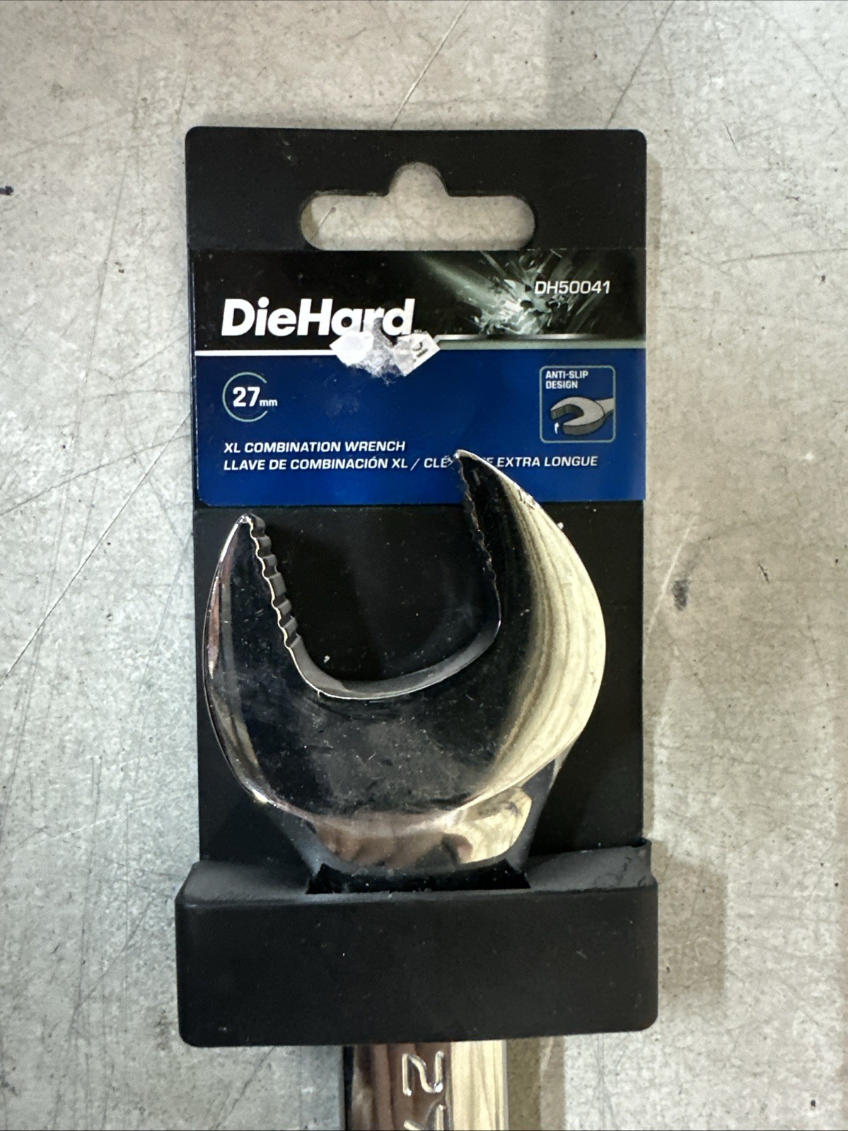 NEW DieHard XL Combination Wrench 27mm PN: DH50041