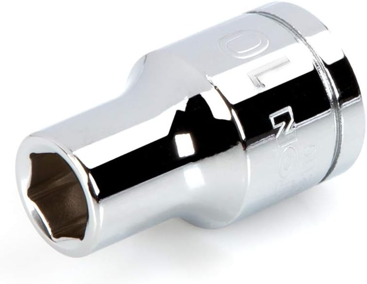 1/2 Inch Drive x 10 mm Shallow 6-Point Socket – Alloy Steel Quality