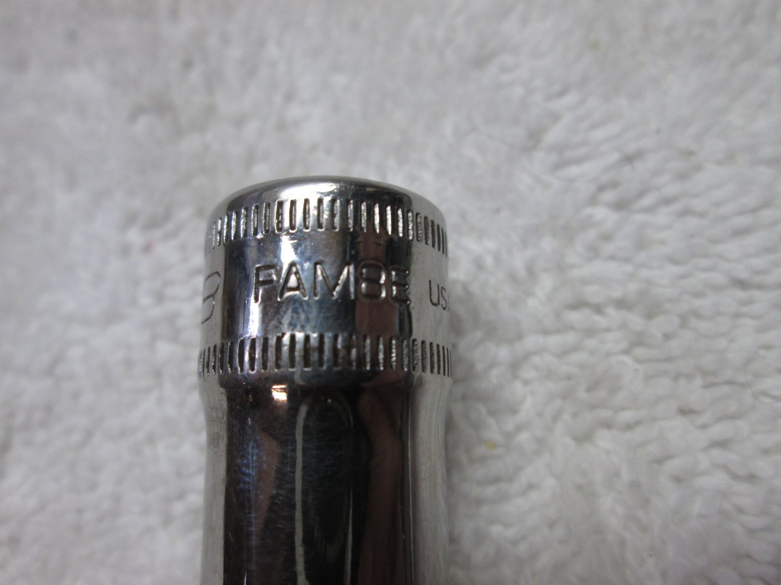 Snap-On Tools USA BR 3/8″ Drive 8mm Metric Hex Bit Chrome Socket Driver FAM8A