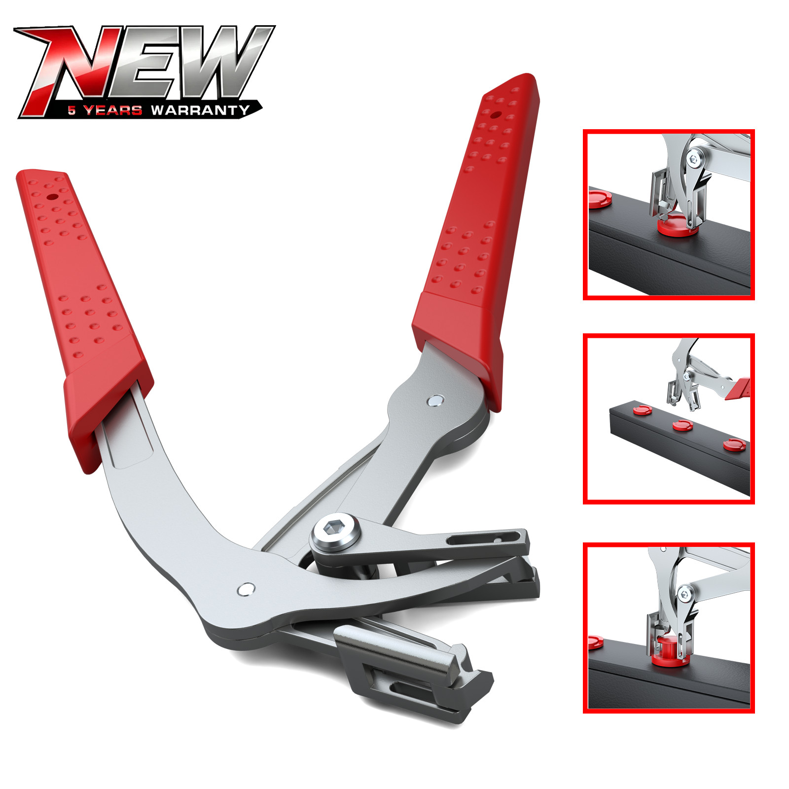 Heavy-Duty Auto Clip Remover Pliers Trim Panel Fastener Rivet Disassembly Tool