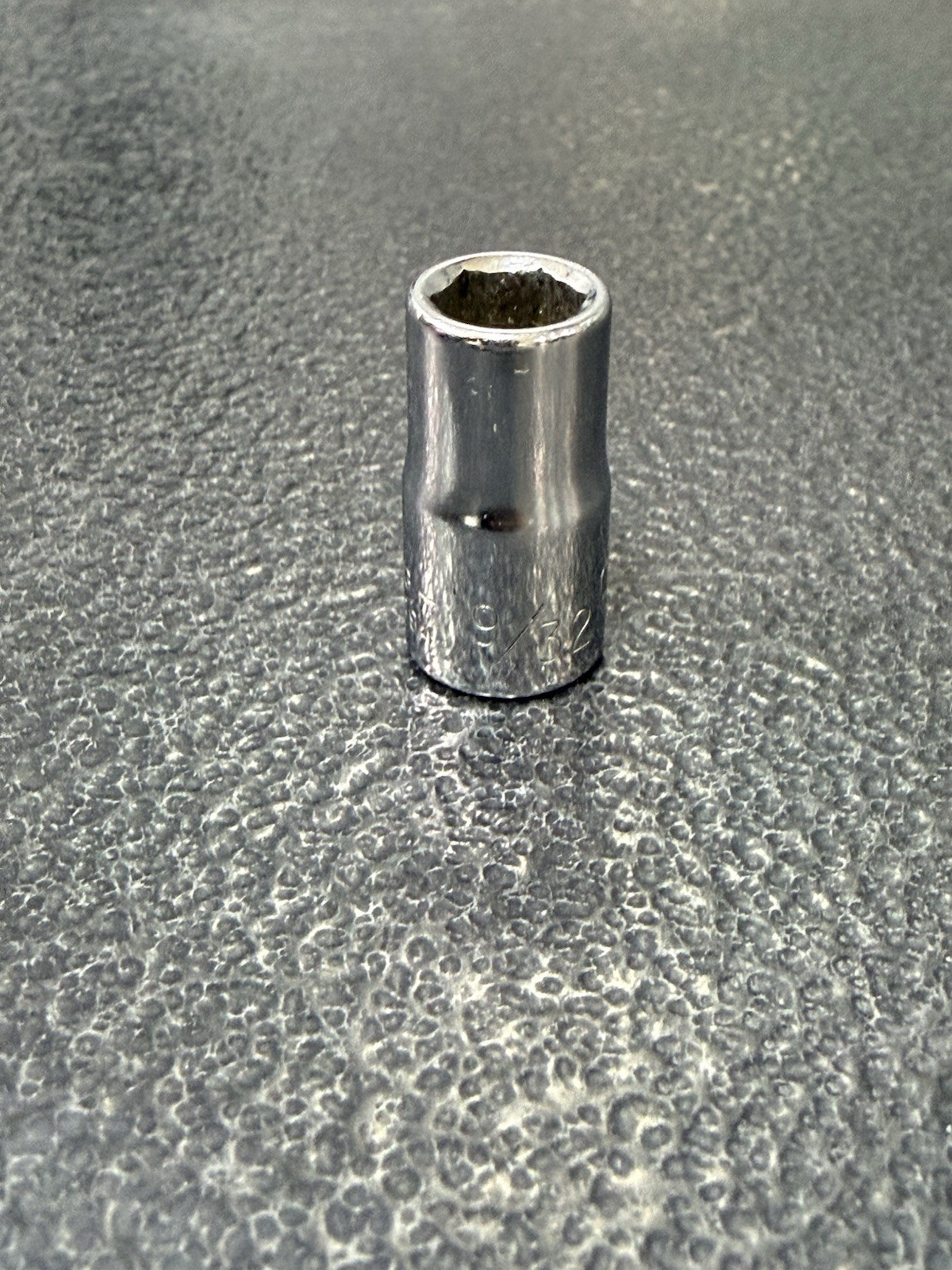 Vtg 9/32″ Craftsman G-Series Part 43494 1/4″ Drive 6-Point Socket USA Made NOS
