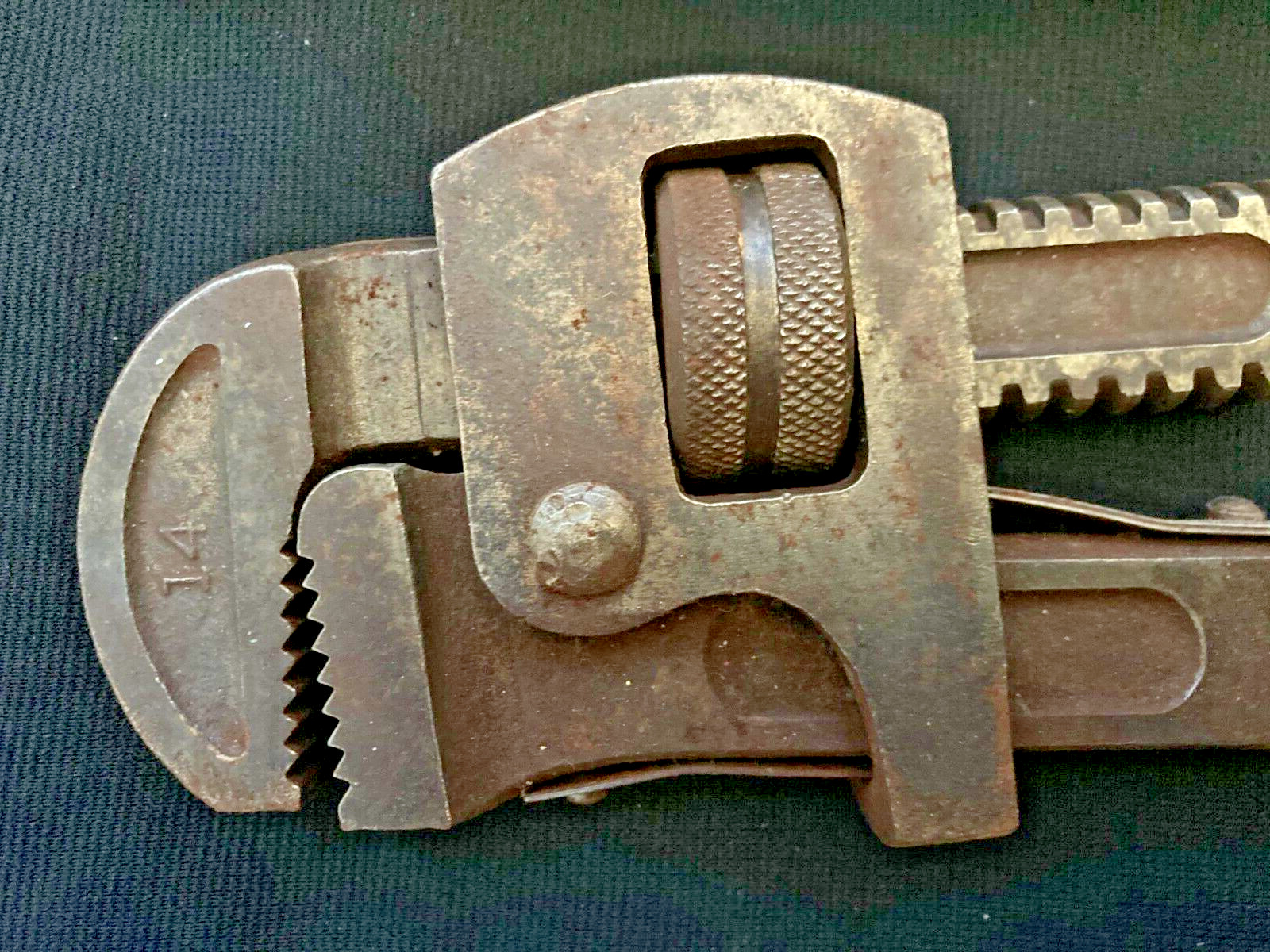 P & C 1814 14″ Drop Forged Steel Adjustable Wrench