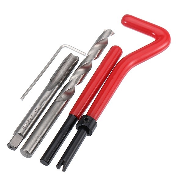 Thread Repair Kit M5 M6 M8 M10 M12 M14 Metric Helicoil Inserts Threading Tool