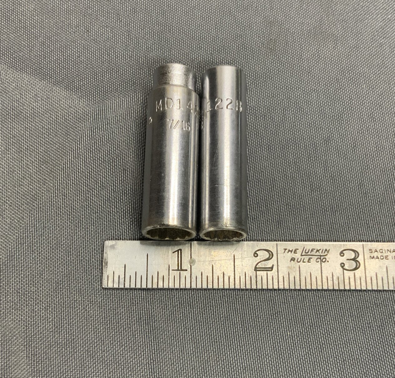 2 MAC Tools USA 1/4 Inch Drive Deep Well Sockets MD142B And MD122B