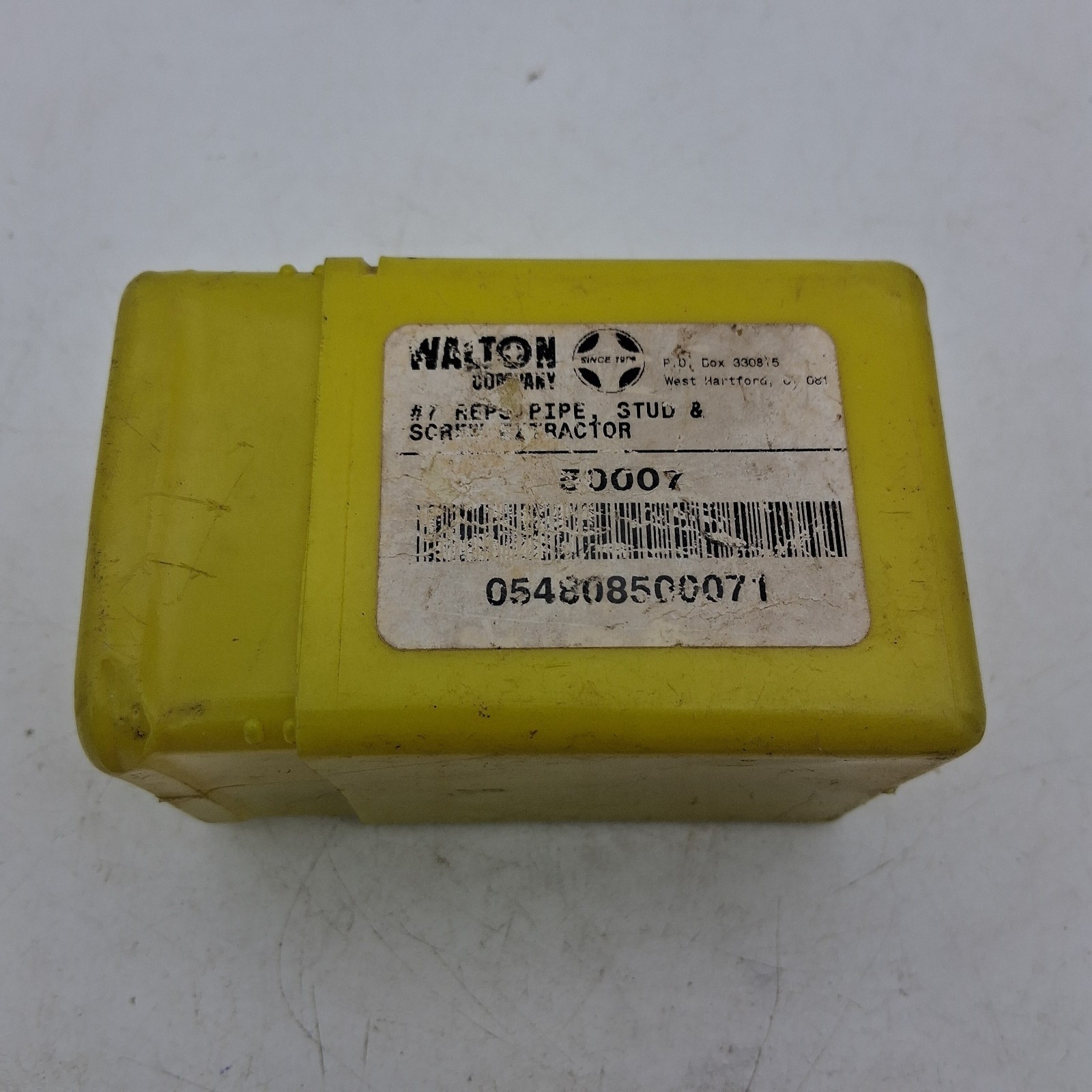 NOS WALTON #7 REPS Pipe Extractor 50007 For Pipe 1-1/4″, 2″ Stud Screw USA